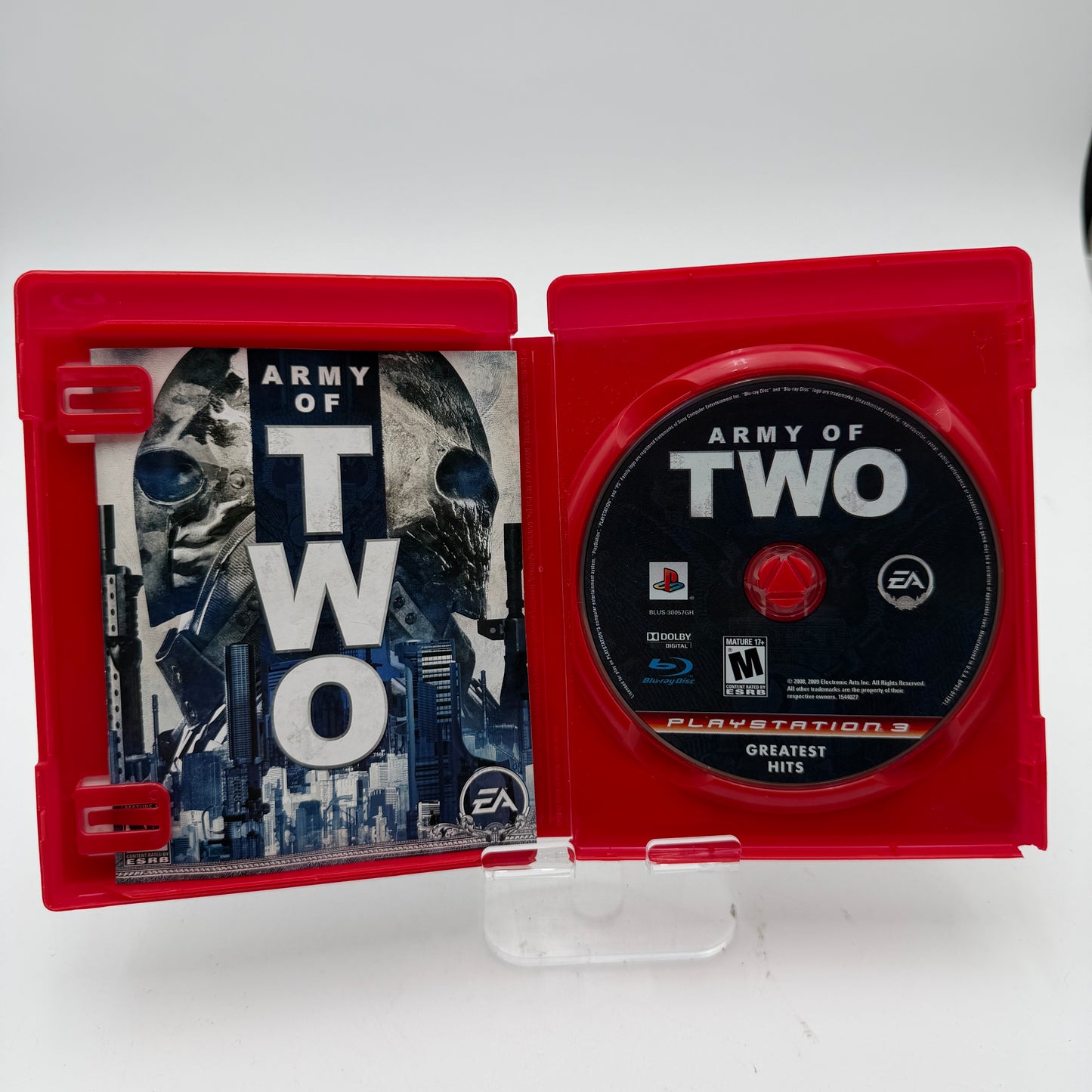 Army Of Two Playstation 3 Game With Box Red Used