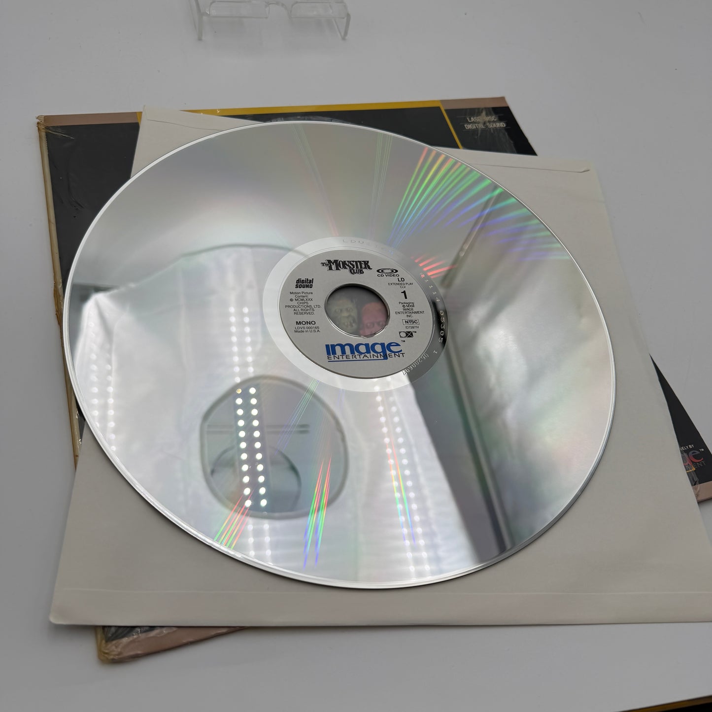 The Monsters Club Laserdisc DVD Disc RARE