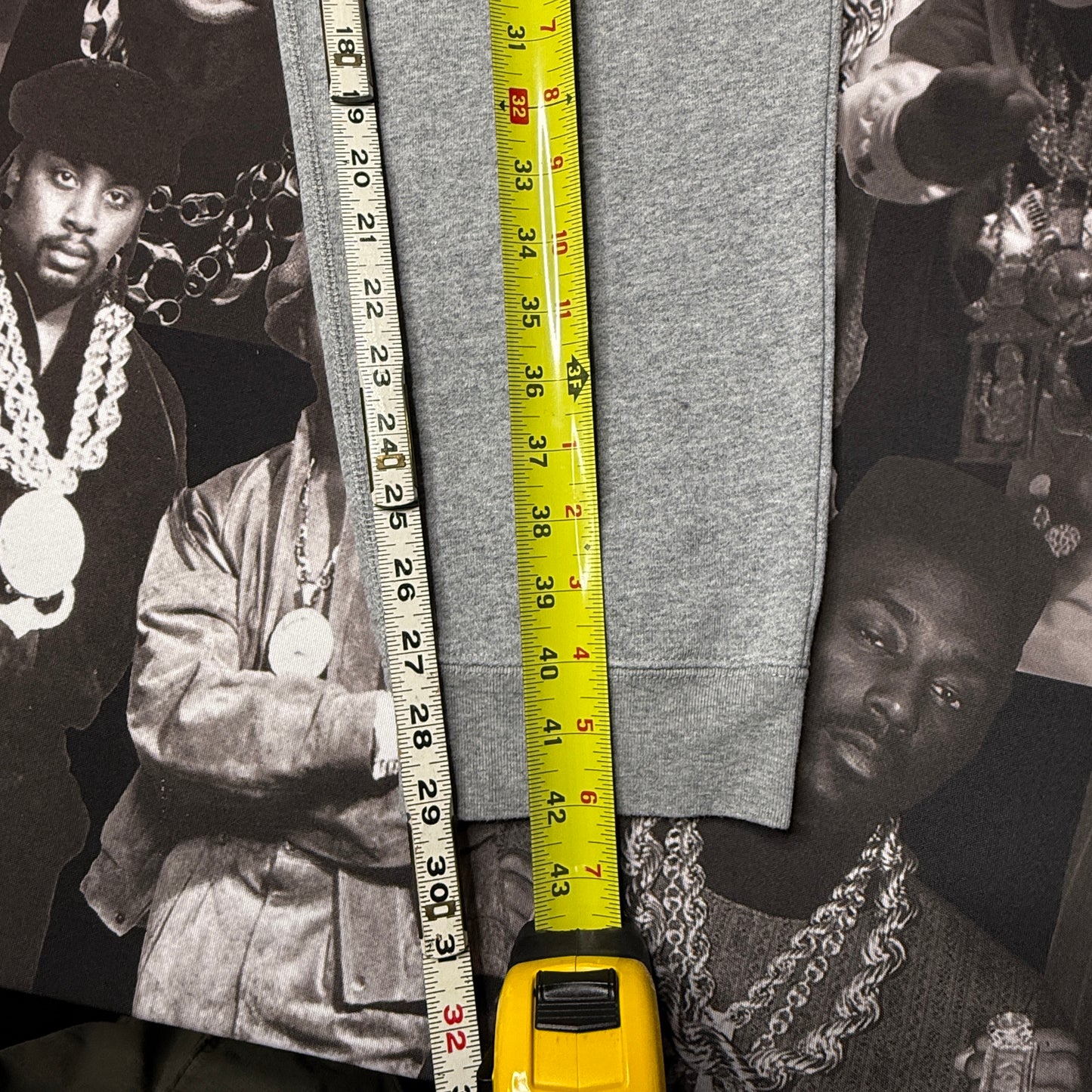 A Bathing Ape College Slim Sweat Pant SZ XL Heather Grey