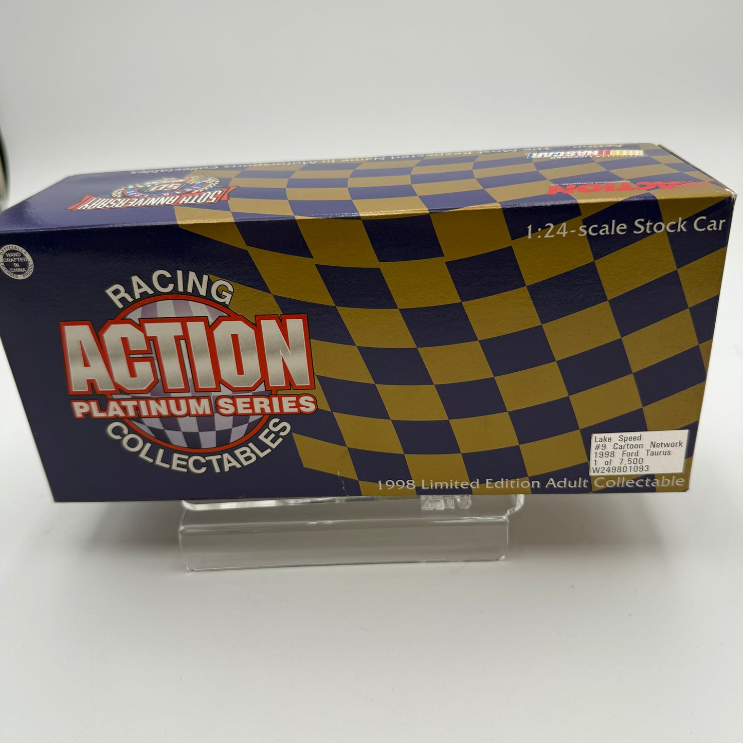 ACTION NASCAR Lake Speed #9 Cartoon Network 1998 Ford Taurus 1/24 Scale Bank