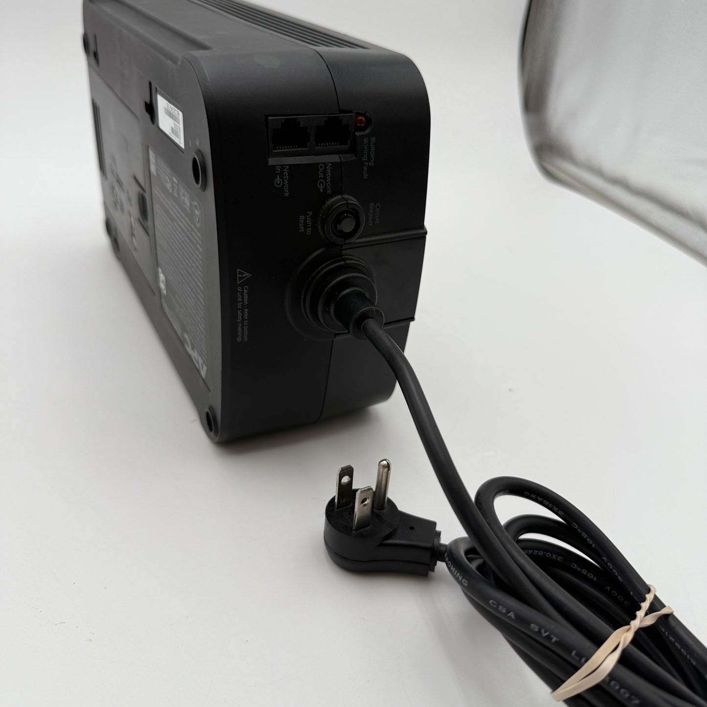 APC Back-UPS 350 Surge Protector Black NO BATTERY