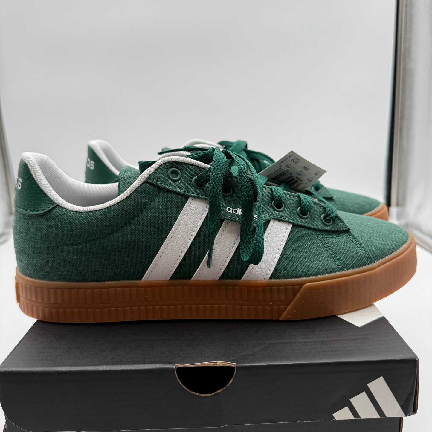 adidas Daily 3.0 Sneakers Green Size 10 IF7487 New In Box