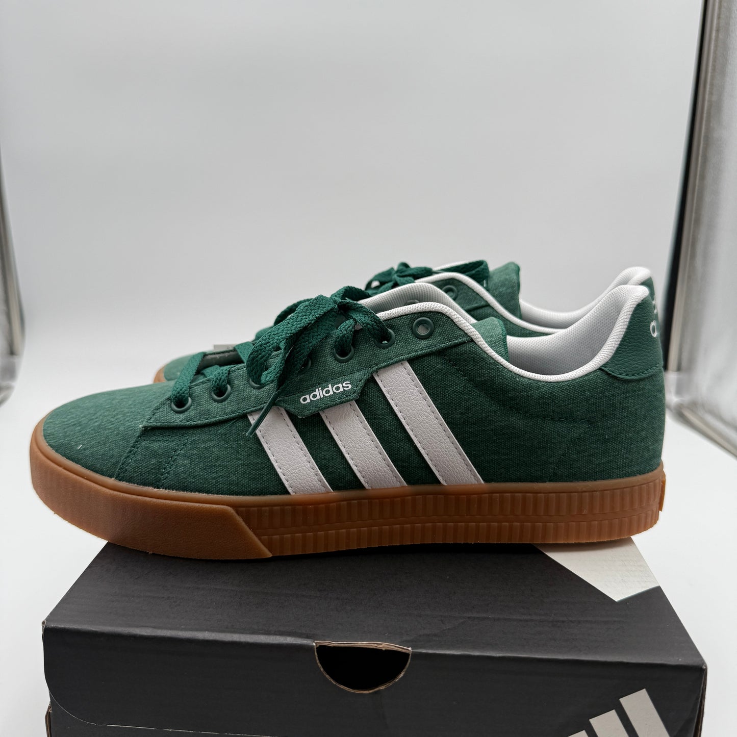 adidas Daily 3.0 Sneakers Green Size 10 IF7487 New In Box