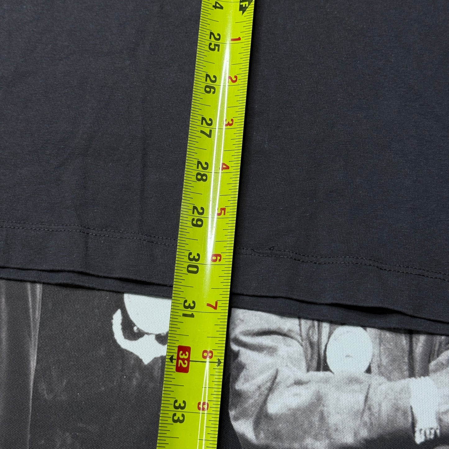 AllSaints Redact Oversized Embroidered Logo T-Shirt XL