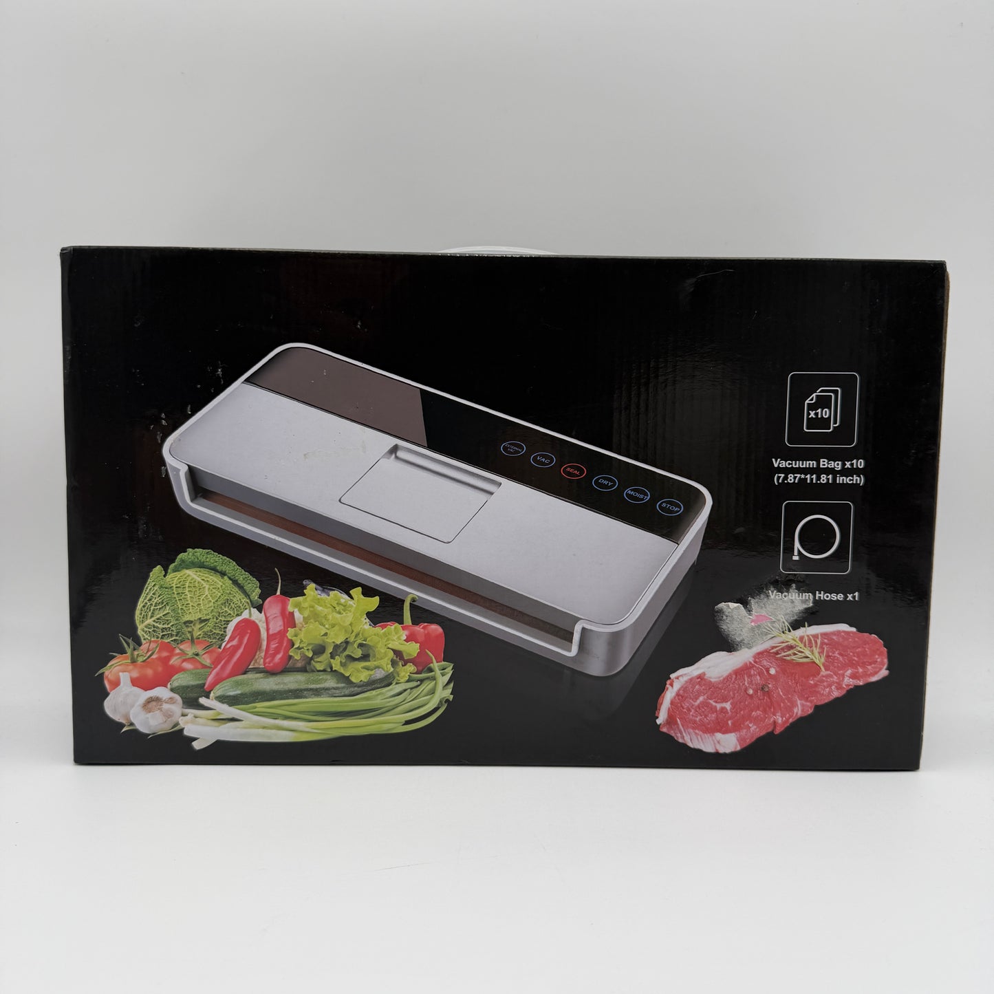 Amazon V8111 Full Automatic Vacuum Sealer Silver Used With Box