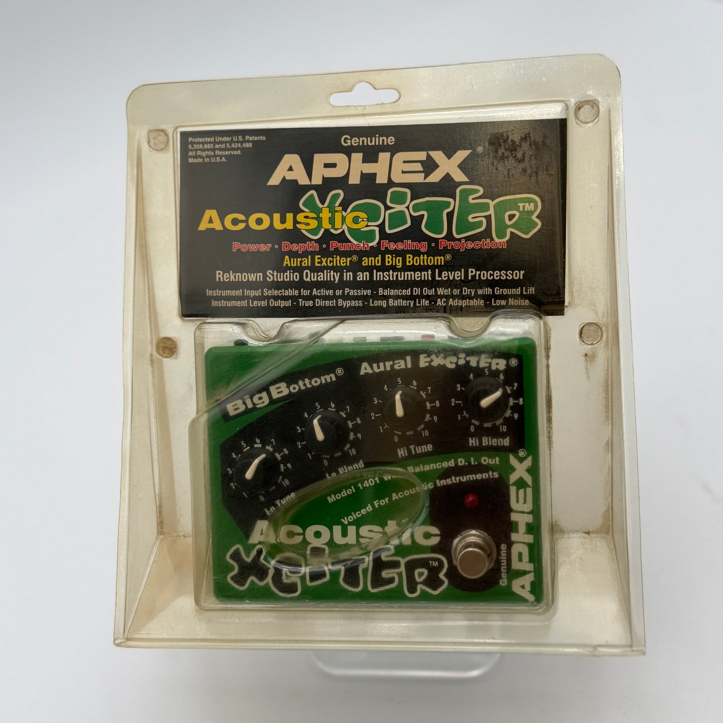 Aphex Vintage Aphex 1401 Acoustic Xciter Green New In Box