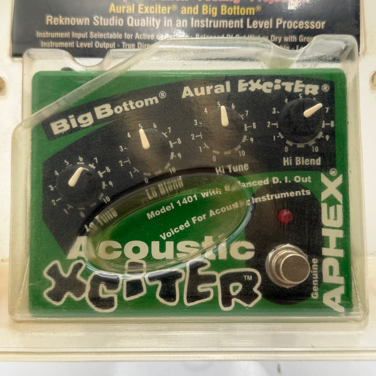 Aphex Vintage Aphex 1401 Acoustic Xciter Green New In Box