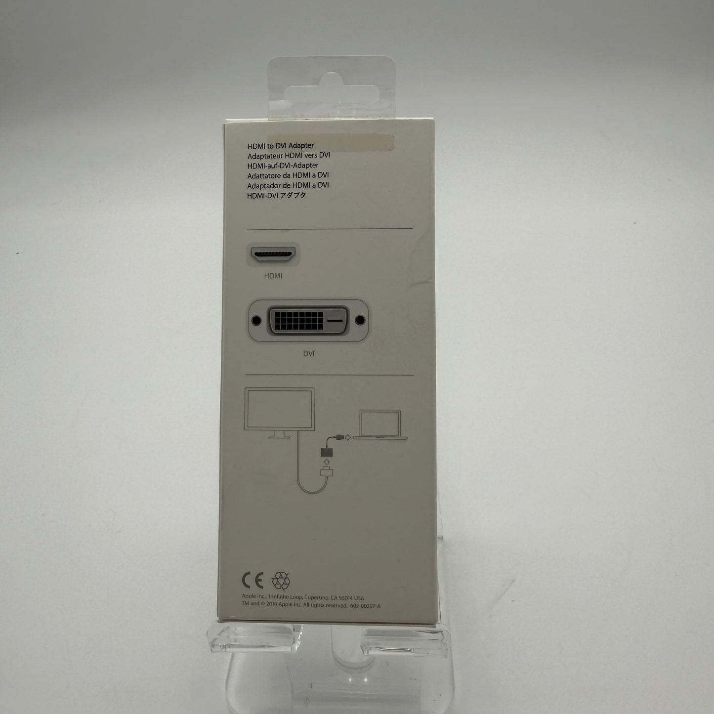 Apple HDMI to DVI Adapter White New In Box
