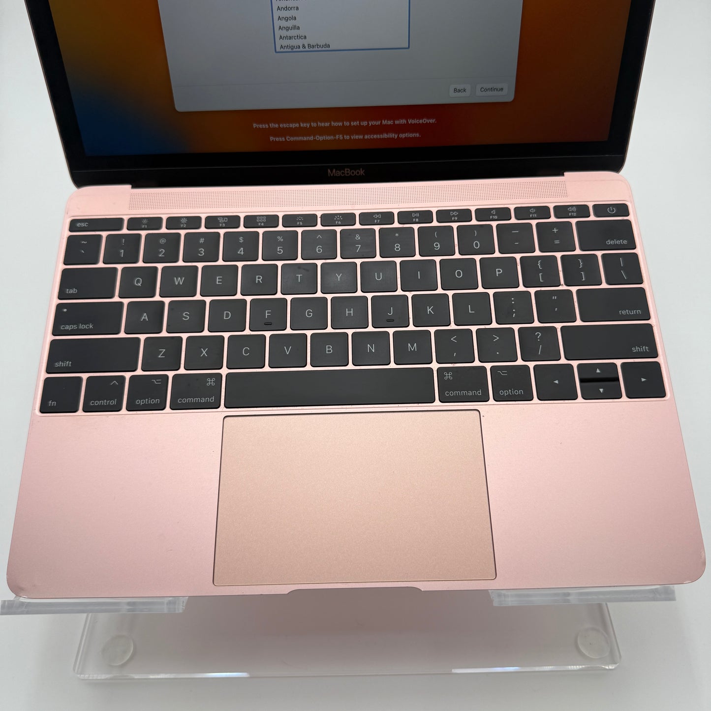 Apple MacBook Air 12" 2017 - Rose Gold - Core i3, 8GB RAM, 256GB SSD - Used