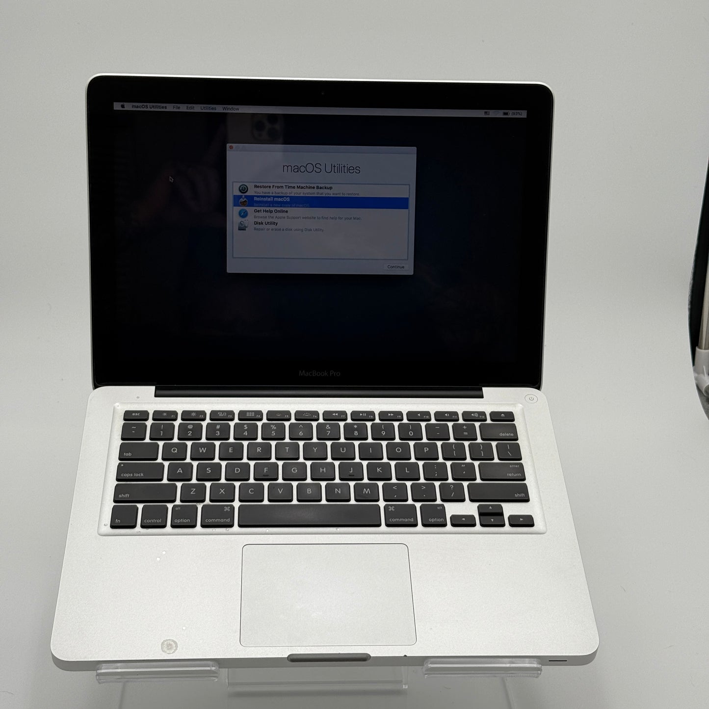 Apple MacBook Pro 13" A1278 - Core i5, 4GB RAM, 500GB HD - Silver (2013)-NO OS