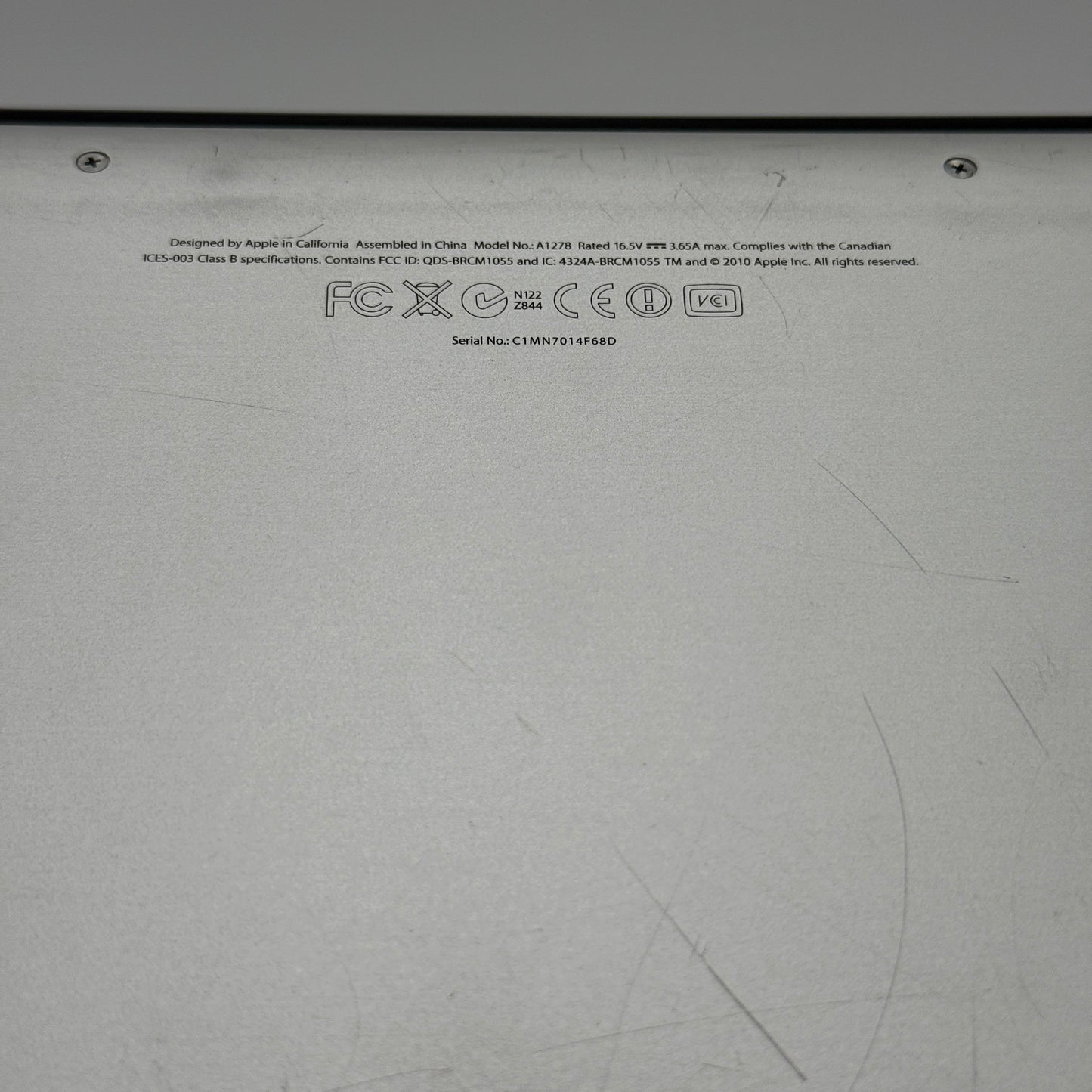 Apple MacBook Pro (15-inch, Early 2011) - Used - C - Silver