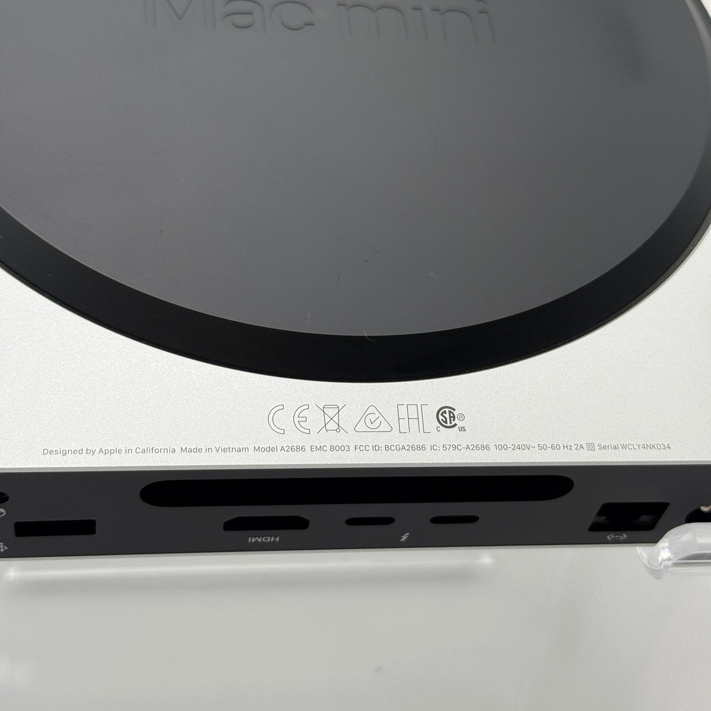 Apple Mac Mini M2 8GB 256GB SSD Silver Used With Box