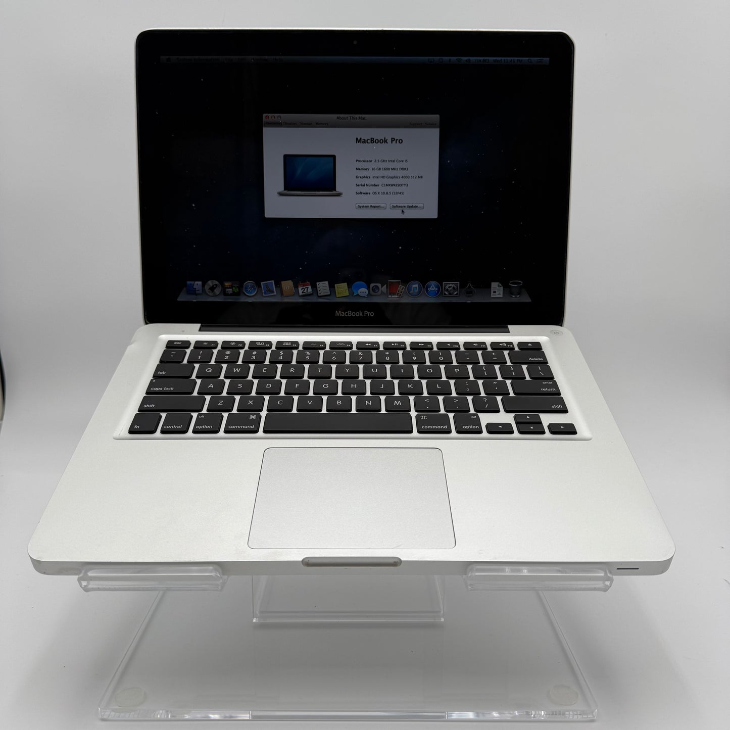 Apple Macbook Pro 13-inch Mid 2012 500GB Core i5 16GB