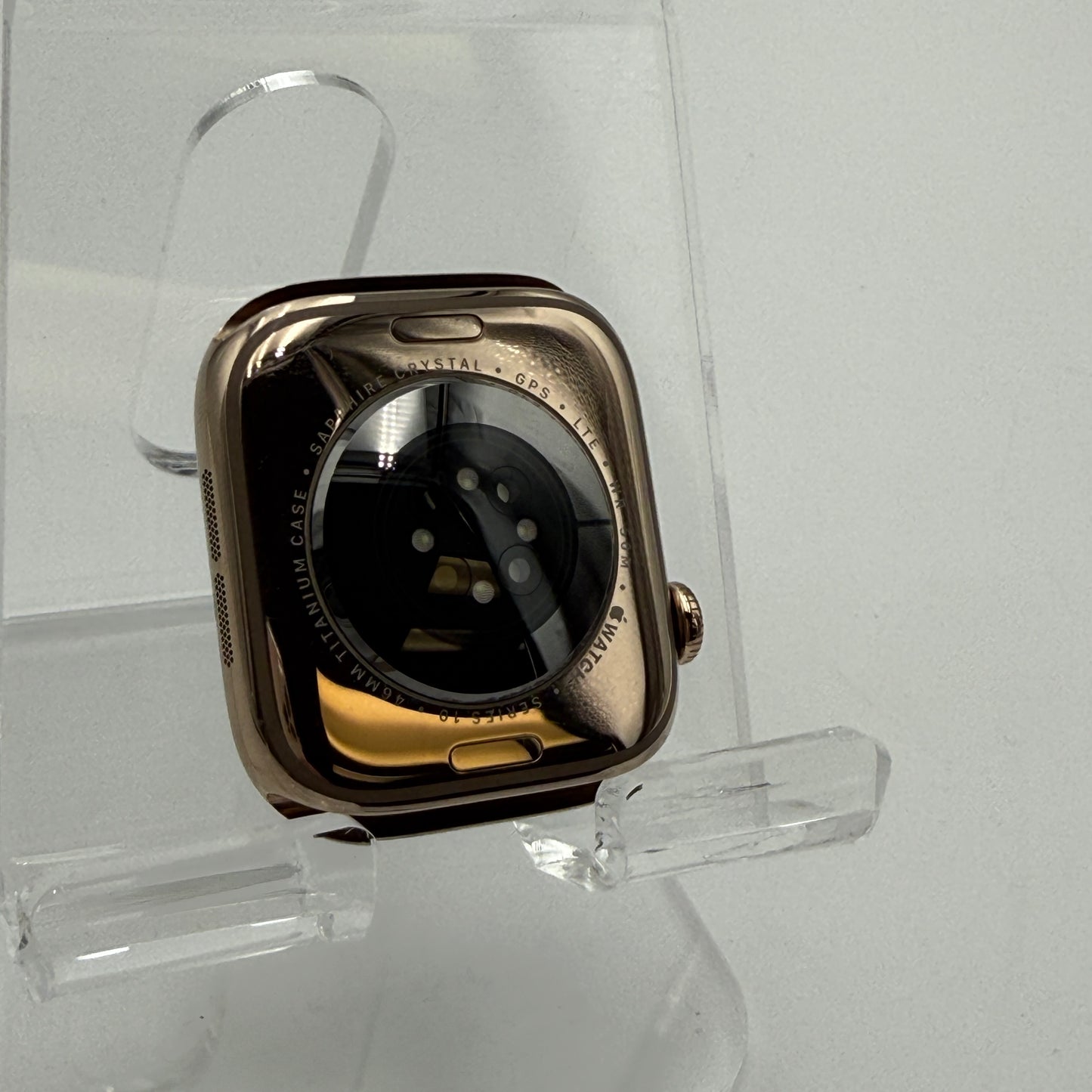 Apple Watch Series 10 Titanium Gold GPS + Cellular 46MM w/ Milanese Loop Unlocked