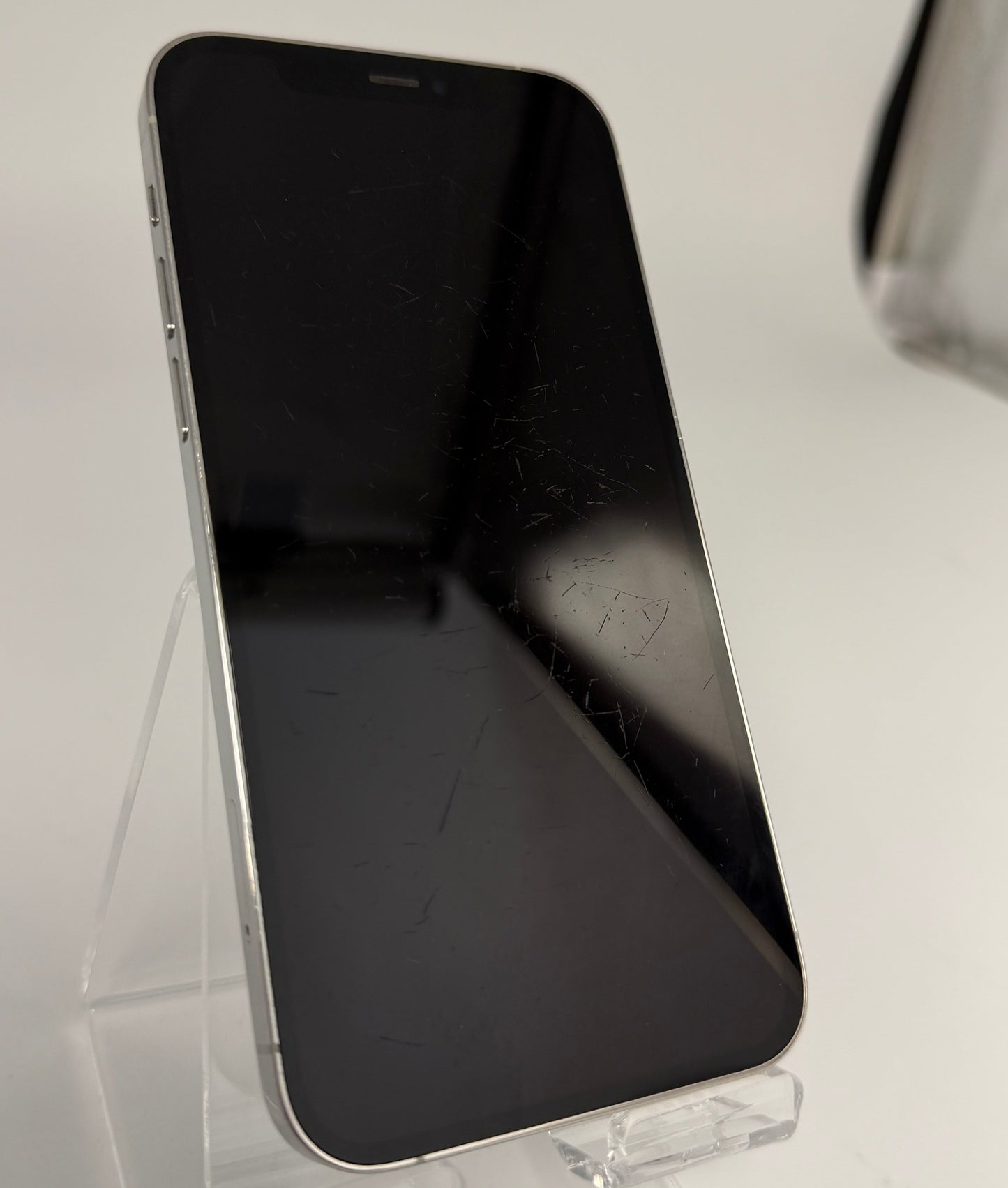 Apple iPhone 12 Pro 128GB Silver Unlocked Clean IMEI Service Battery MGLP3LL/A A2341
