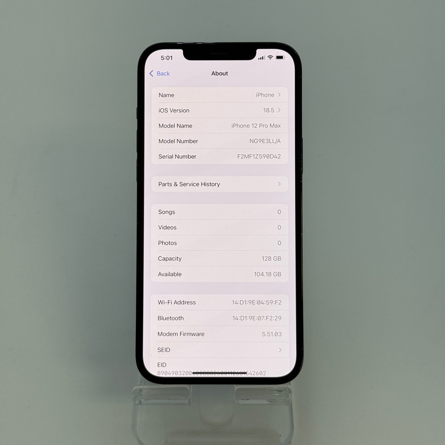 Apple iPhone 12 Pro Max Pacific Blue 128GB NG9E3LL/A