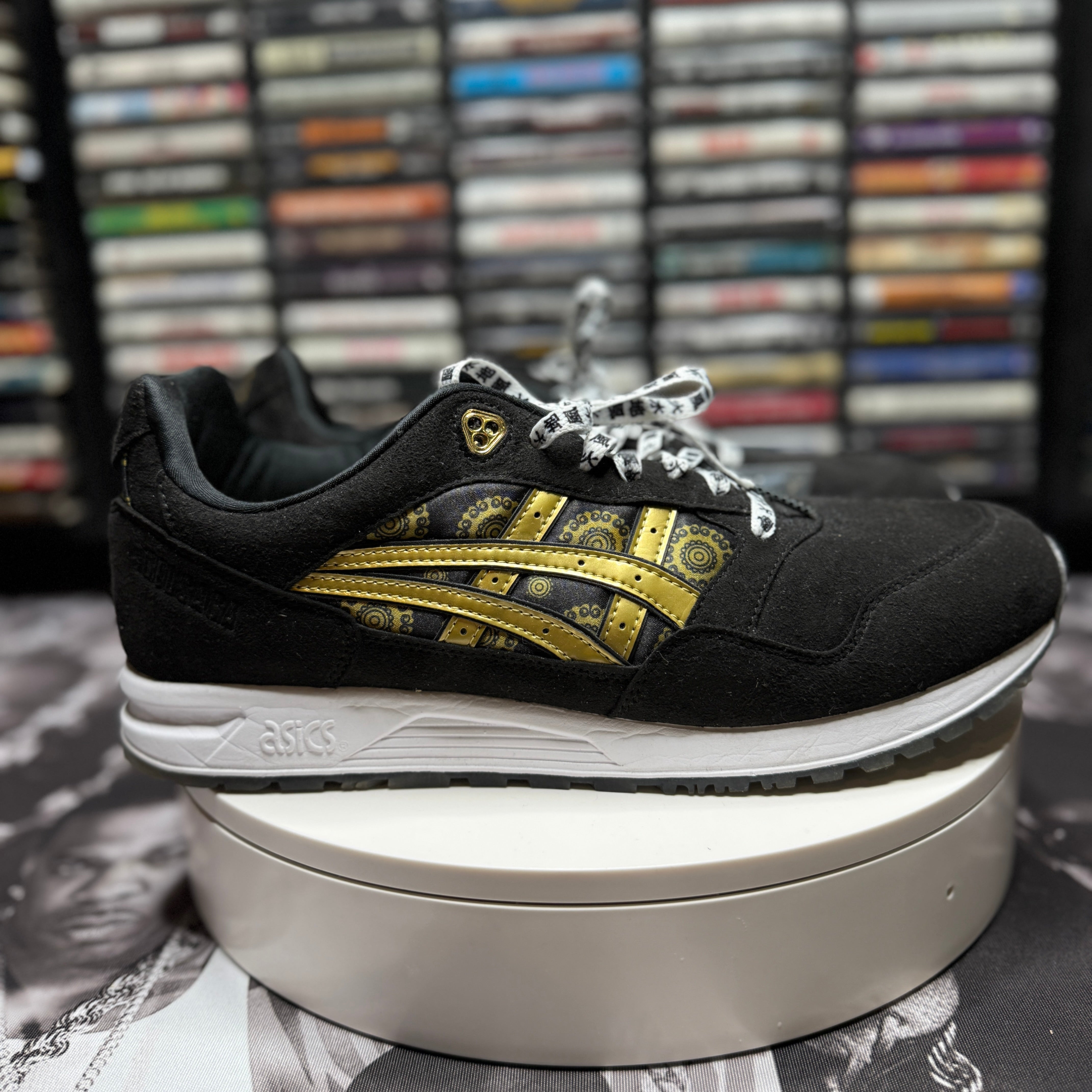 Asics Gelsaga Black/Rich Gold 1191A282-001 SZ 12 - Main Image