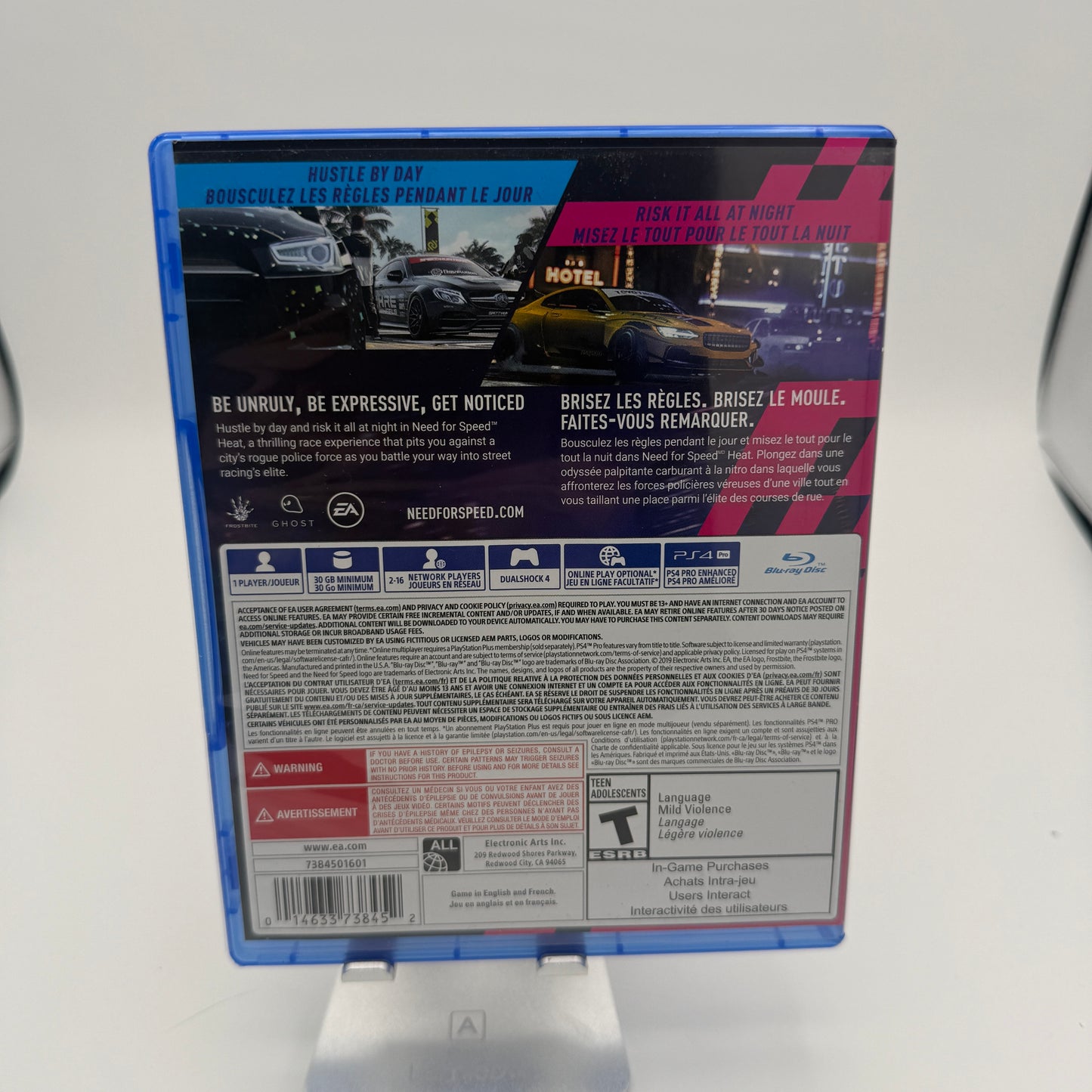 Need for Speed Heat PlayStation 4 PS4 Used With Box