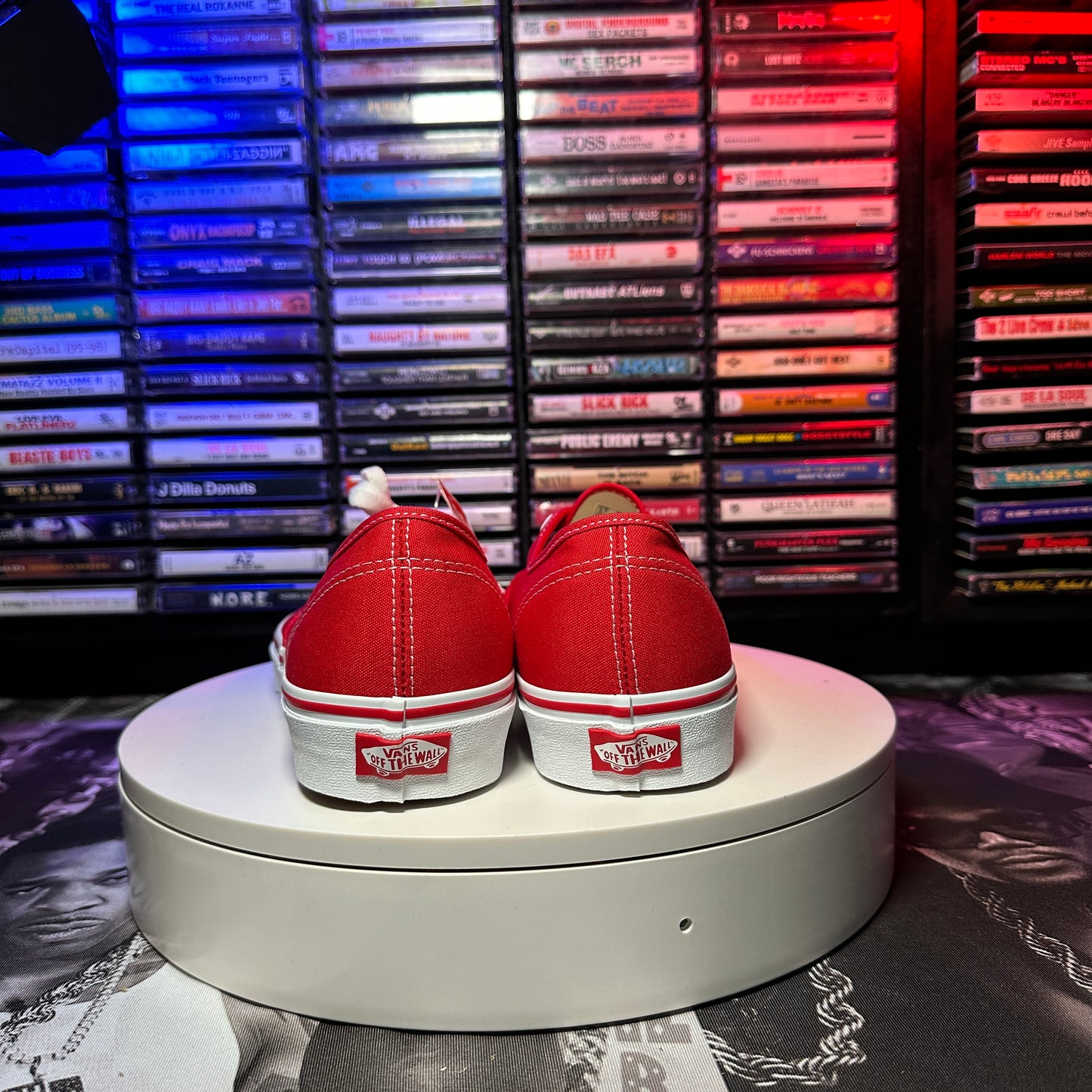 New Vans Authentic Red VN000EE3RED