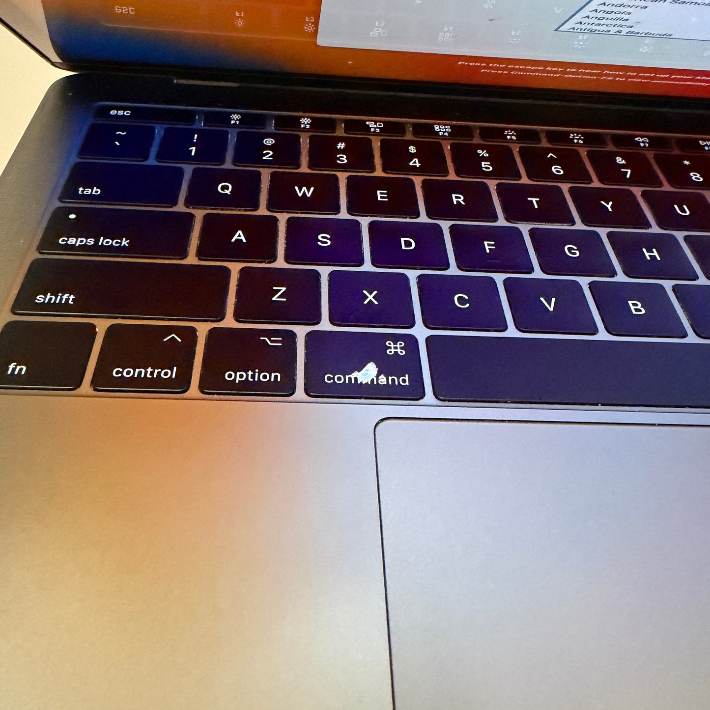 Apple MacBook Pro 13" A1708 2017 Laptop 8GB 128GB SSD For Parts or Repair