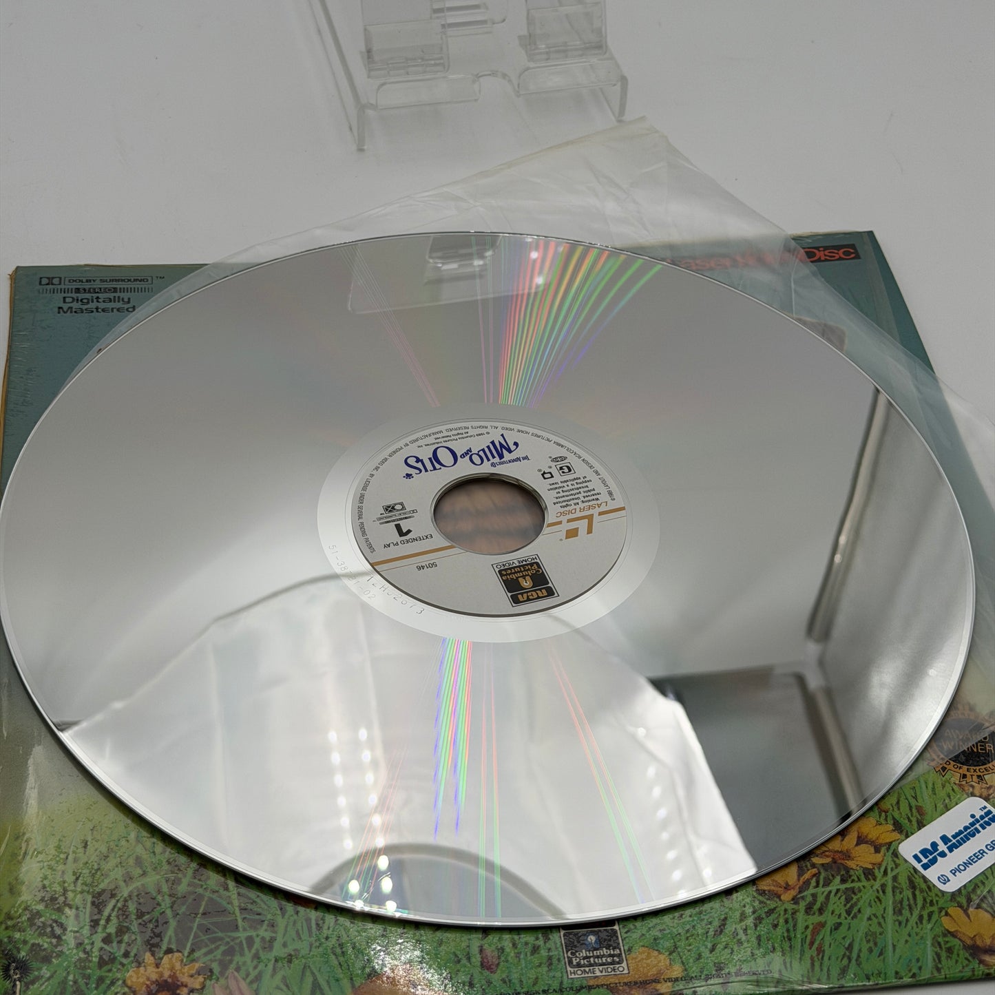 Adventure of Milo & Otis Laserdisc Silver Used