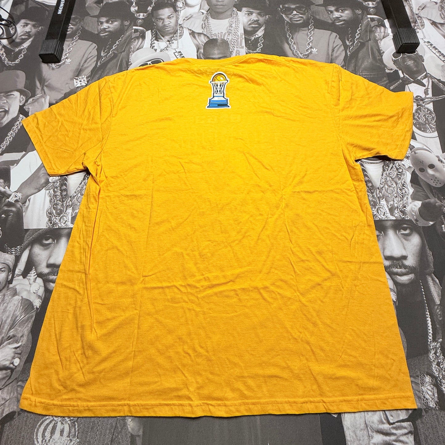 BIG 3 2024 Bivouac Champion Graphic Tee sz XXL Yellow