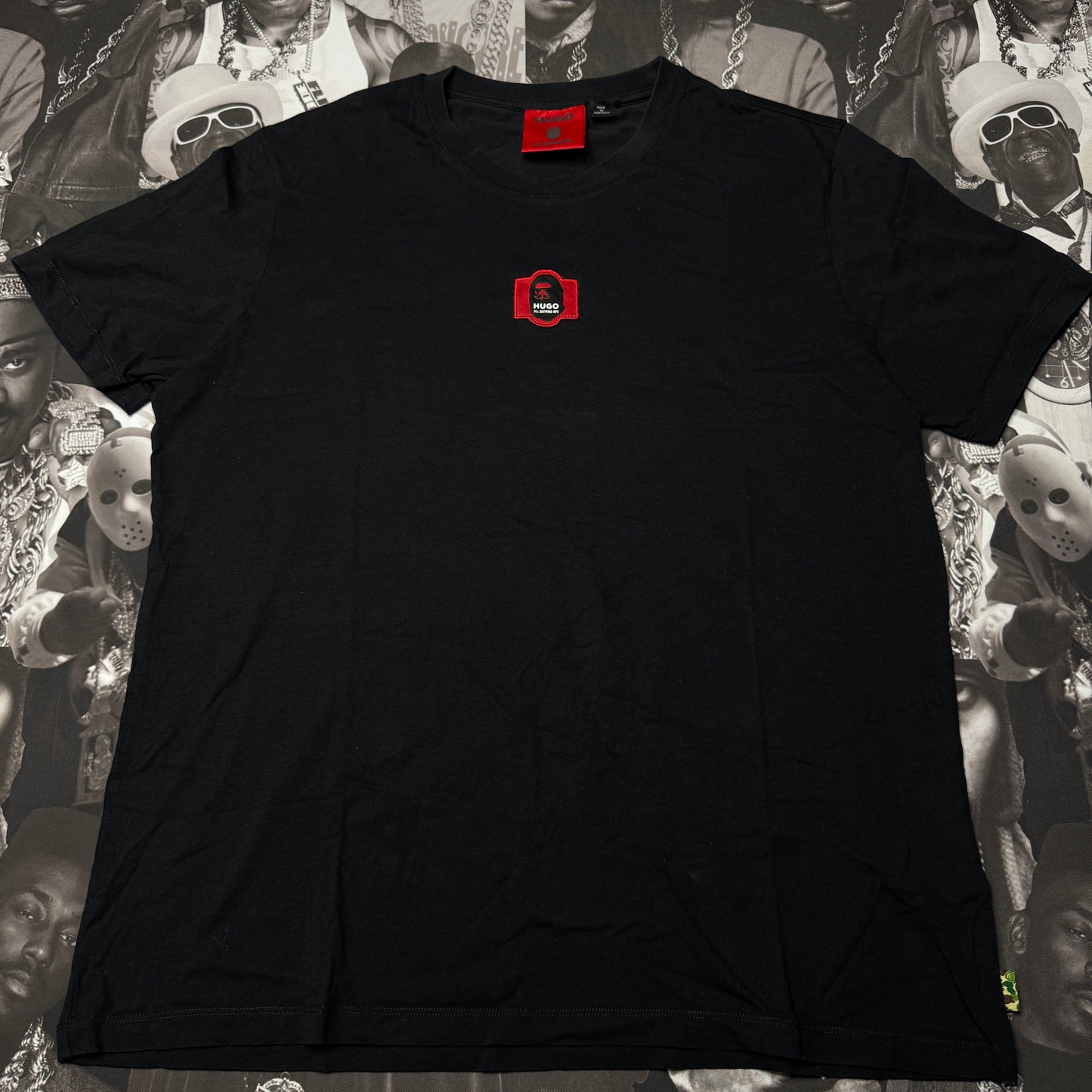 Bape X Hugo Boss Hugo Mr Ape Tee Black XXL