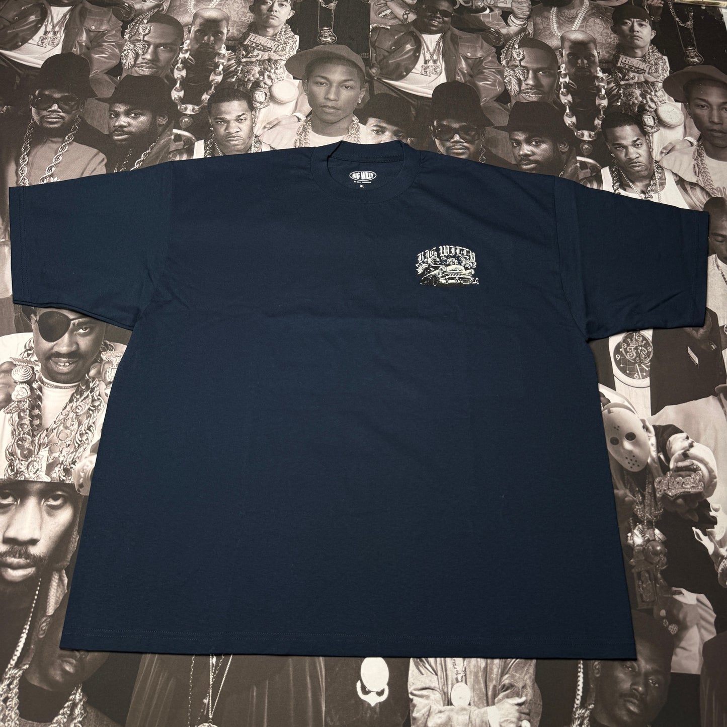 Big Willy Willy Chavaria Chevy T-Shirt XL Navy