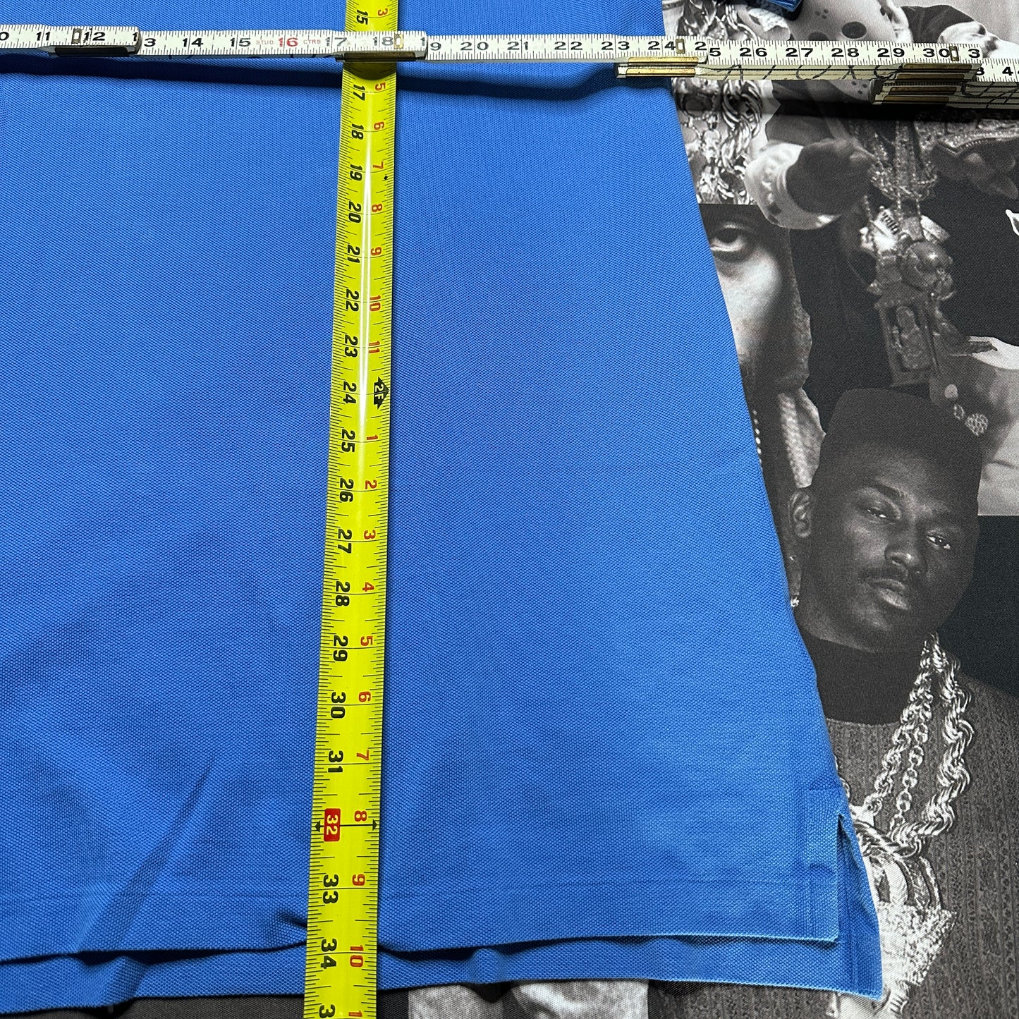 Big & Tall Polo Ralph Lauren Polo Bear Polo Shirt New England Heritage Blue SZ XLT 711853312008