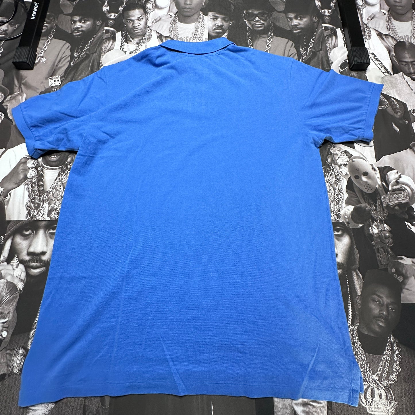 Big & Tall Polo Ralph Lauren Polo Bear Polo Shirt New England Heritage Blue SZ XLT 711853312008