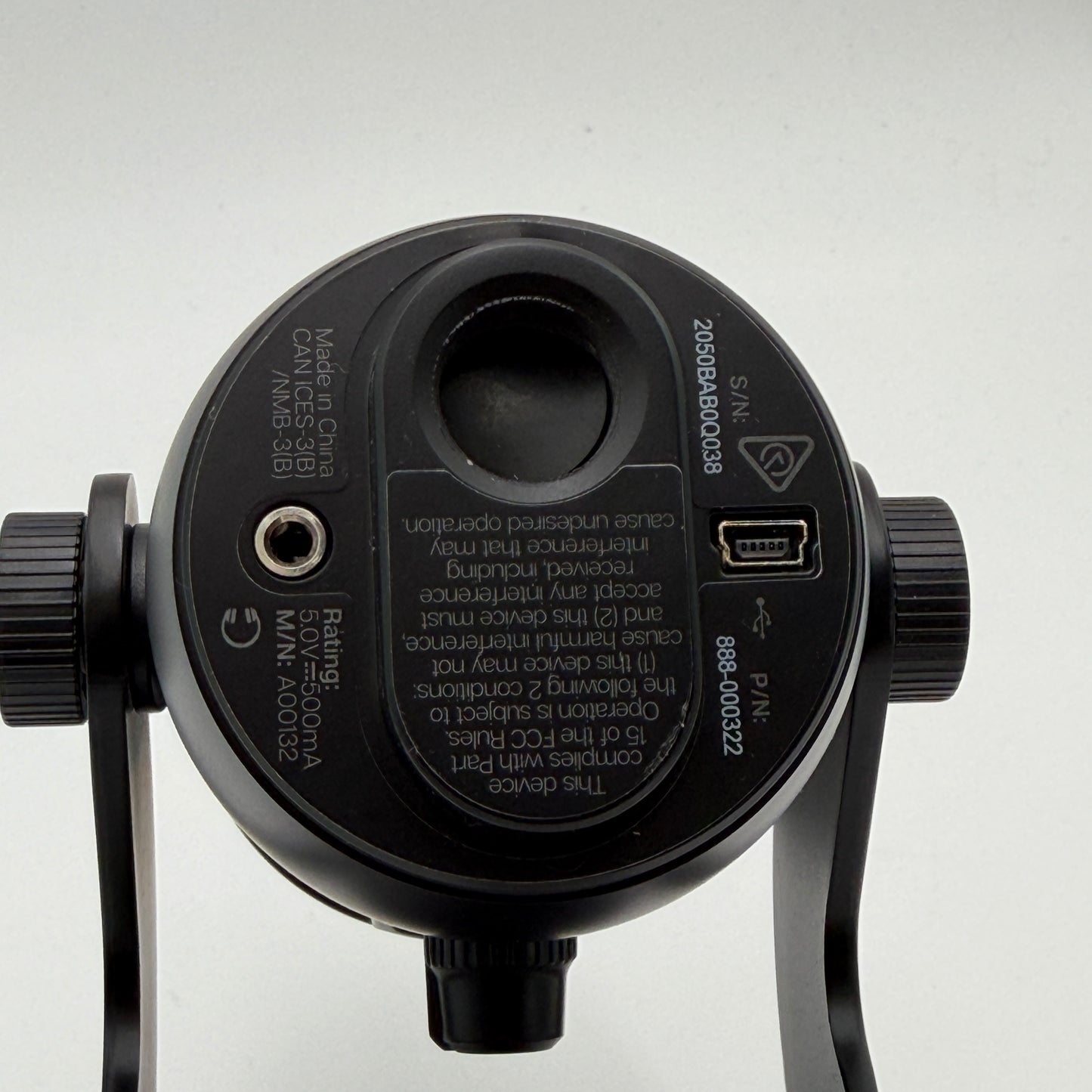 Blue Yeti A00132 Desktop Condenser Microphone Black