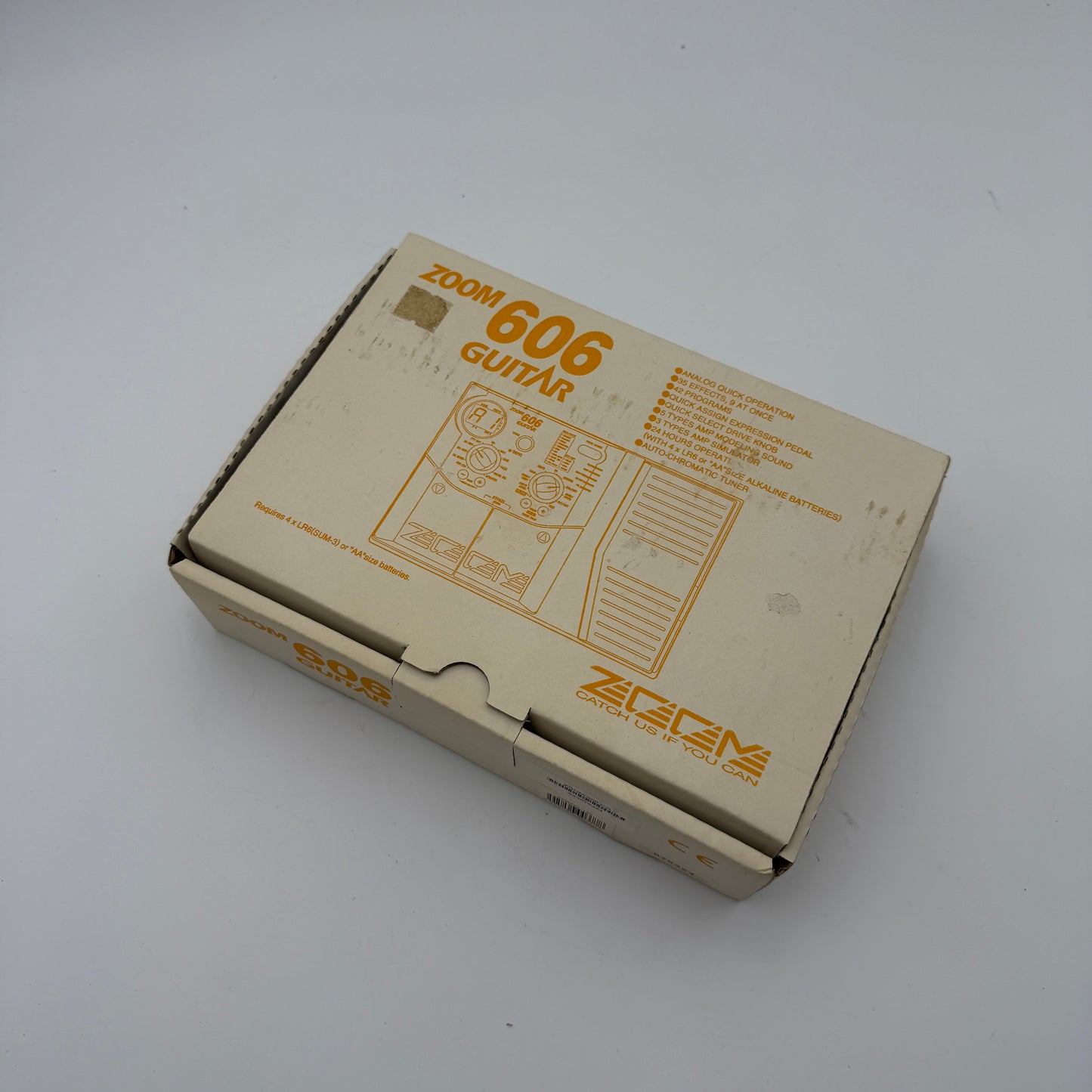Zoom 606 Guitar Compact Multi Series Guitar Effects Processor Pedal - New In Box