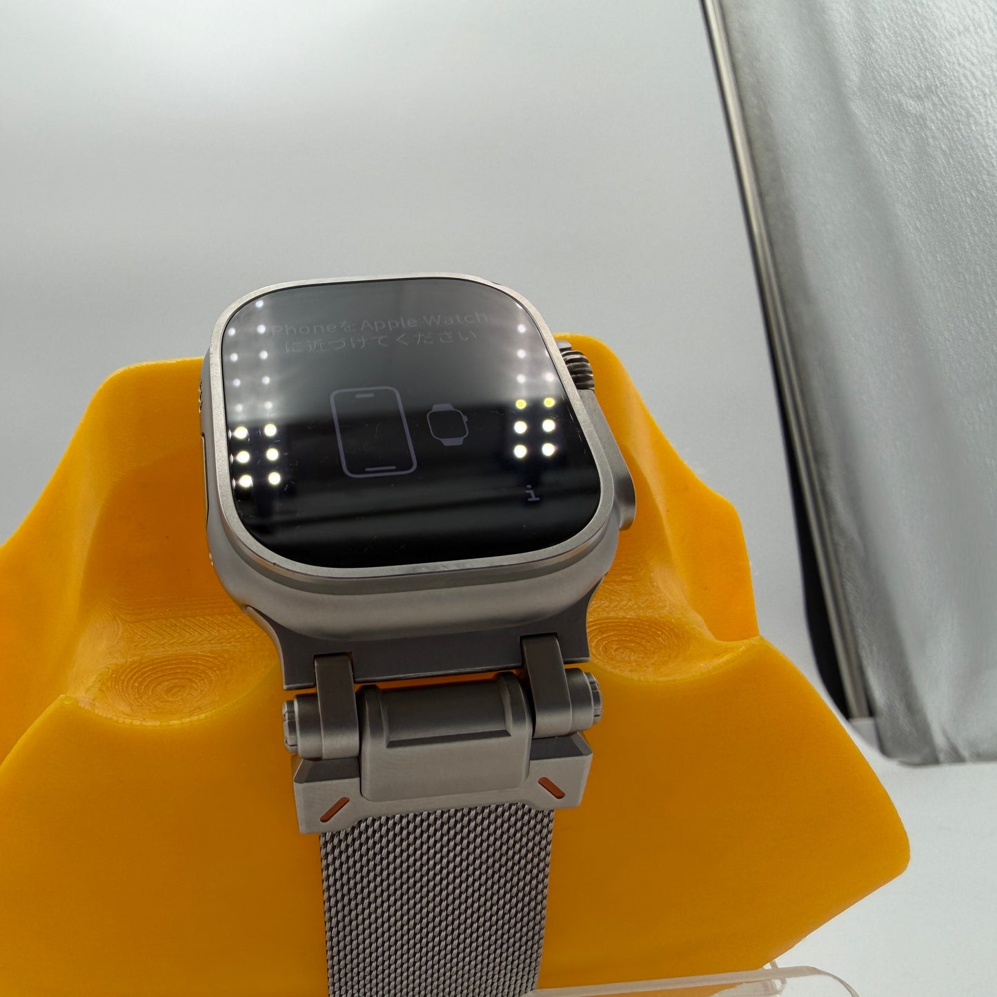 Apple Watch Ultra 2 49mm Silver Titanium Milanese Loop Unlocked Used