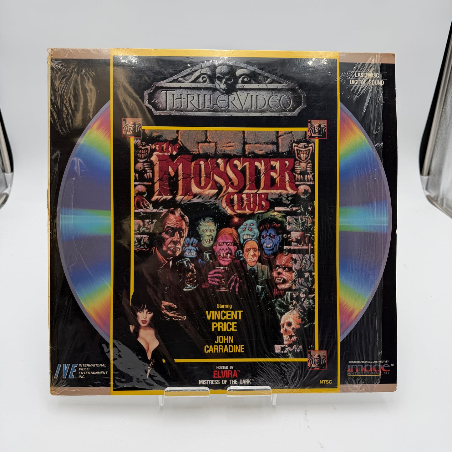 The Monsters Club Laserdisc DVD Disc RARE