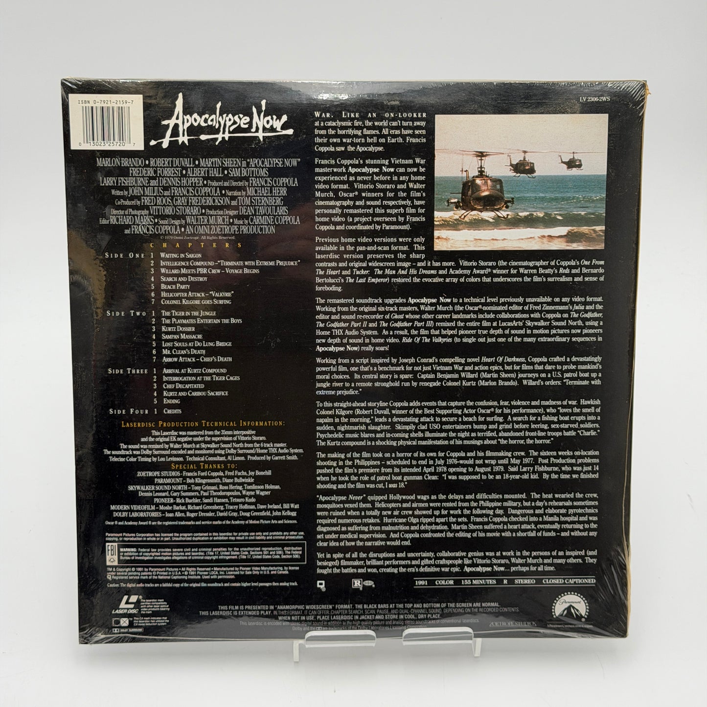Apocalypse Now Widescreen Edition Brand New Factory Sealed
