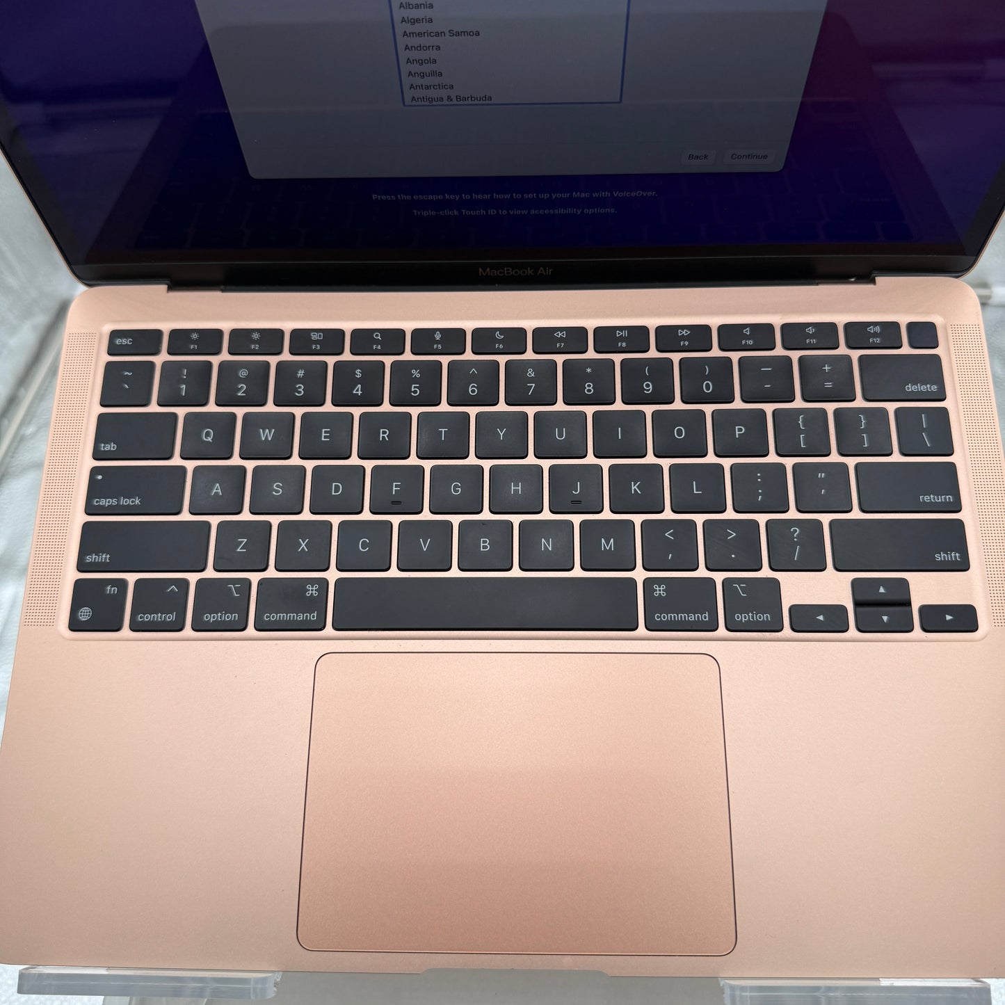Apple MacBook Air 13" M1 A2337 2020 - Rose Gold - 256GB SSD - 8GB RAM