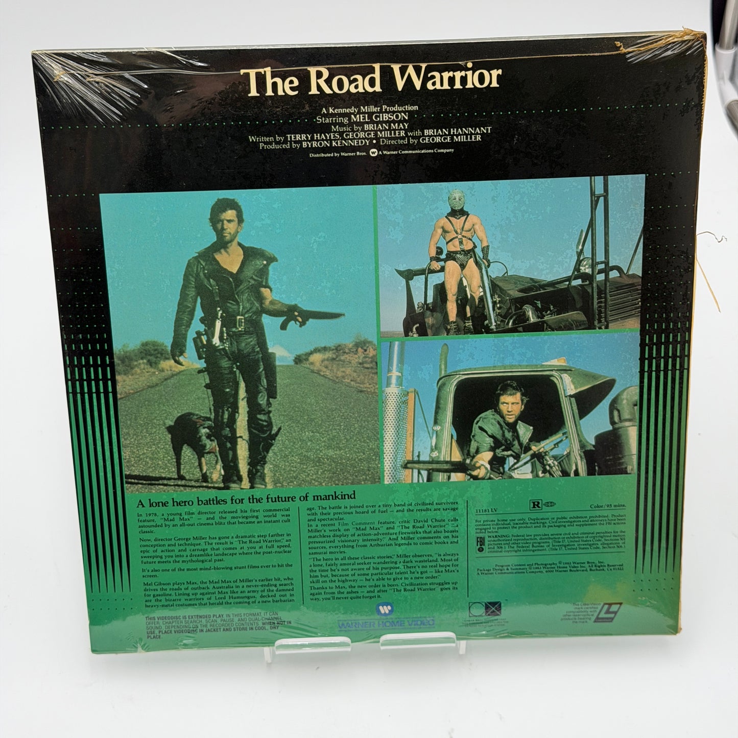 The Road Warrior (Mad Max) Laserdisc Brand New Factory Sealed RARE