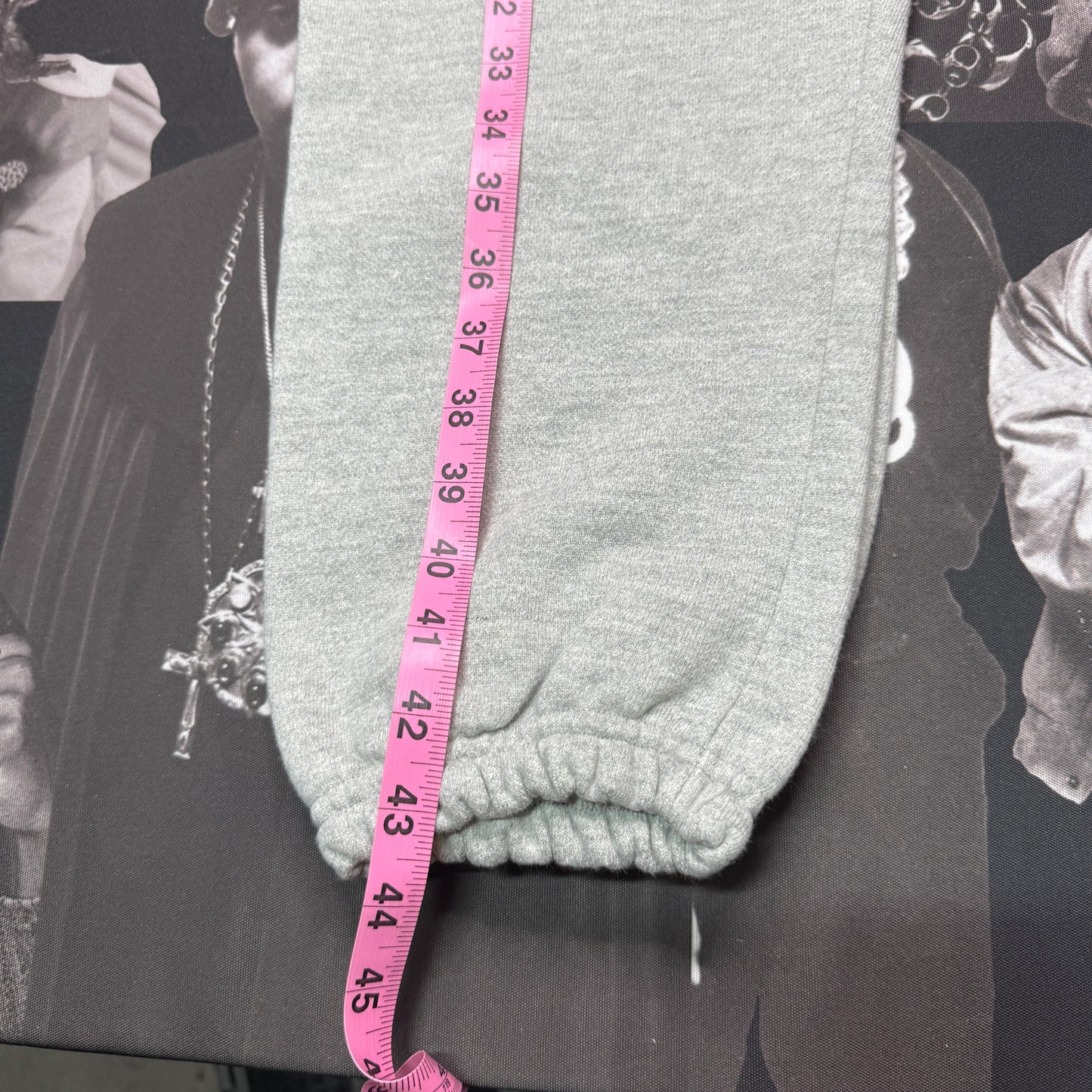 Champion Sweat Pants Heather Grey Size Medium