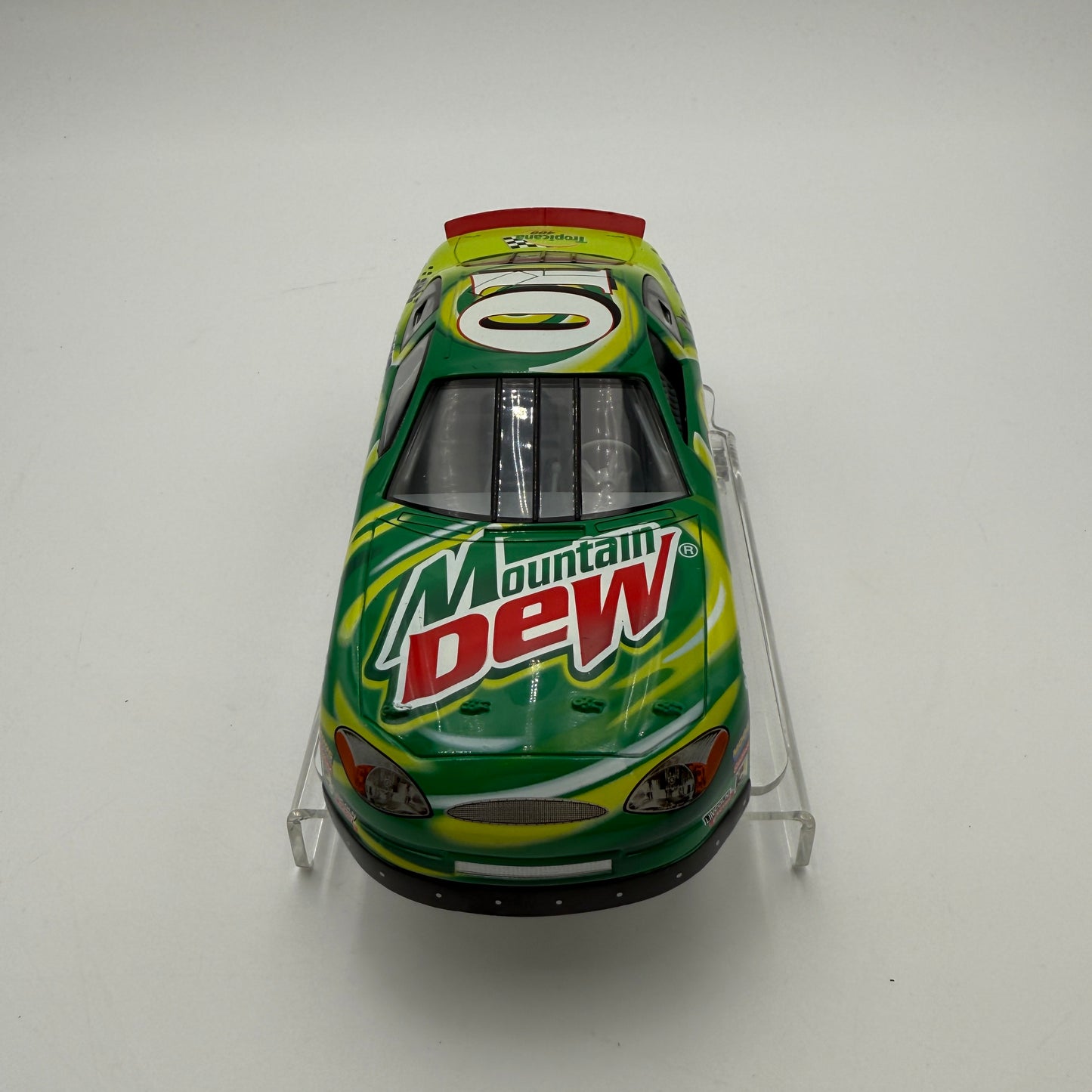 2001 Nascar Chicagoland Speedway 1:24 Mountain Dew Die Cast Tropicana 400 Inaugural Race Car