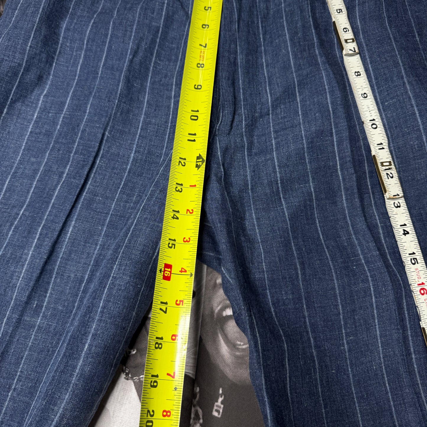 Club Monaco Sutton Slim Fit Striped Pant 36 x 32