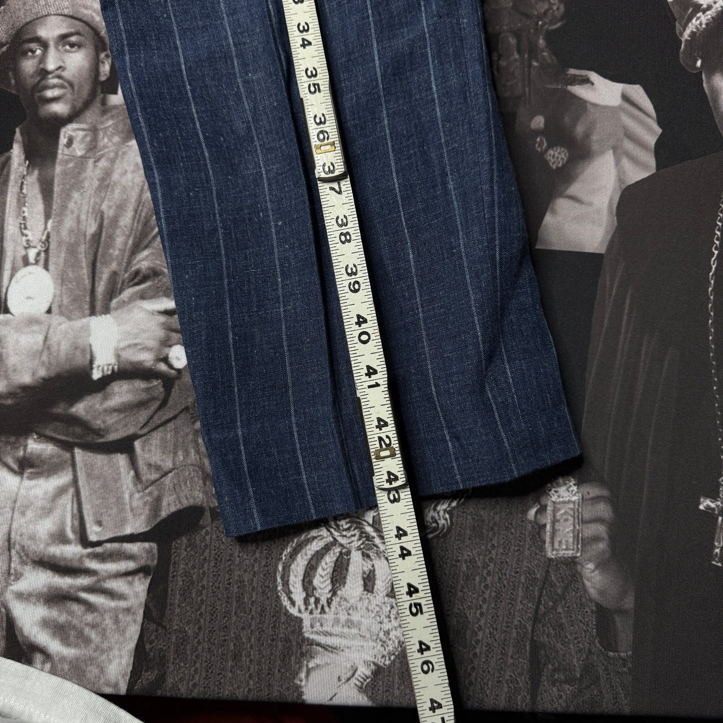 Club Monaco Sutton Slim Fit Striped Pant 36 x 32
