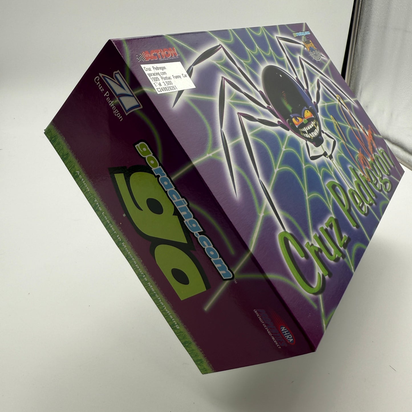 Action Racing Cruz Pedregon 1999 Pontiac Funny Car 1 of 3500 - 1:24 Diecast