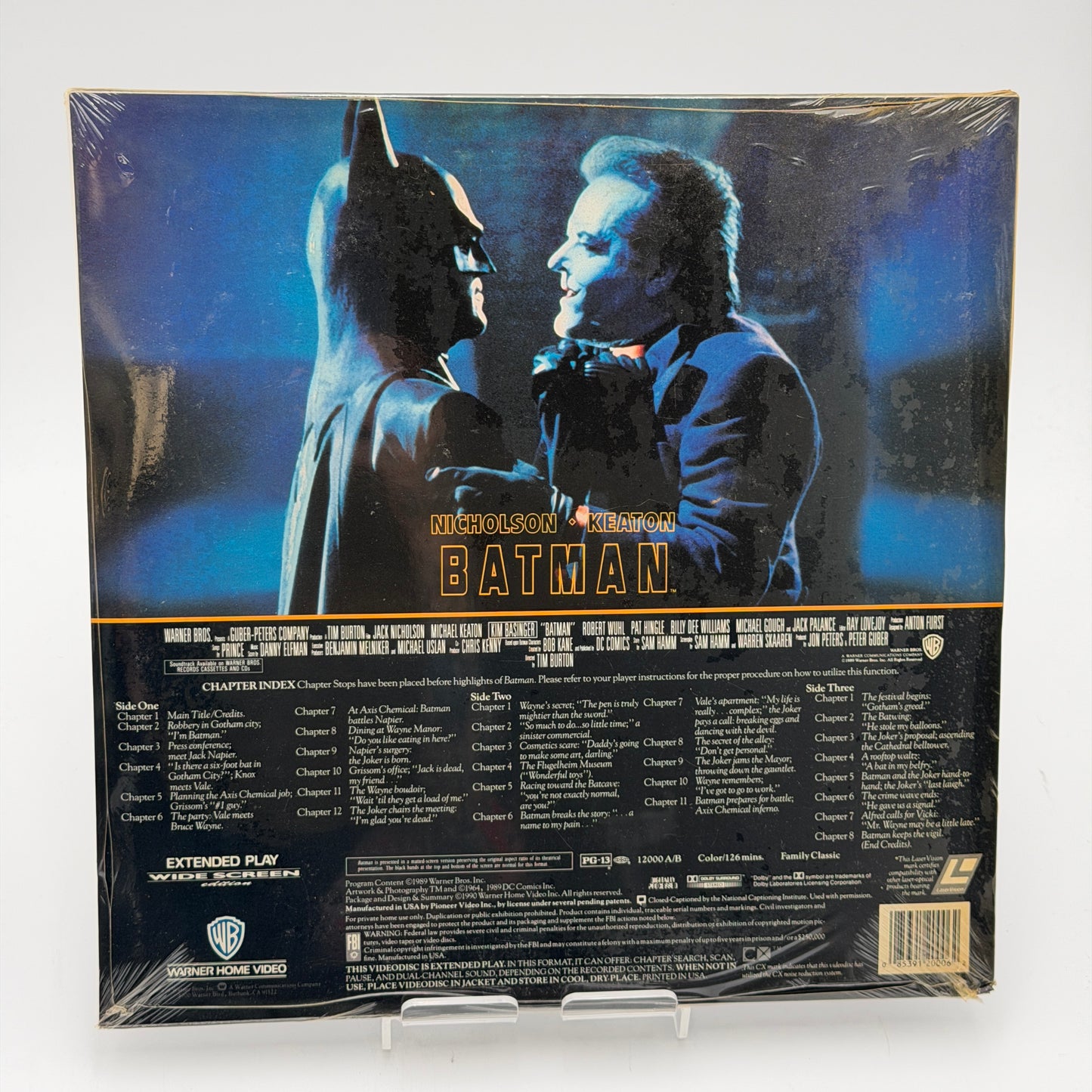 Batman (1989) Laserdisc - Silver Used