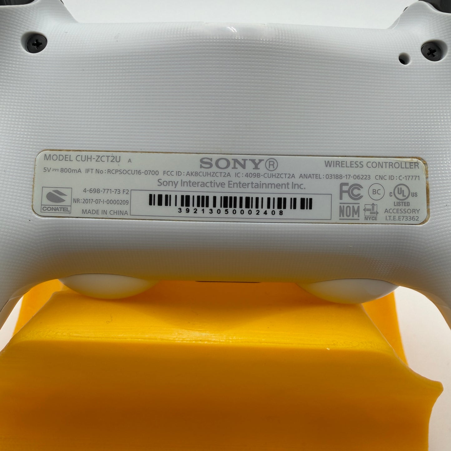 Sony PS4 CUH-ZCT2U PlayStation 4 Controller White READ