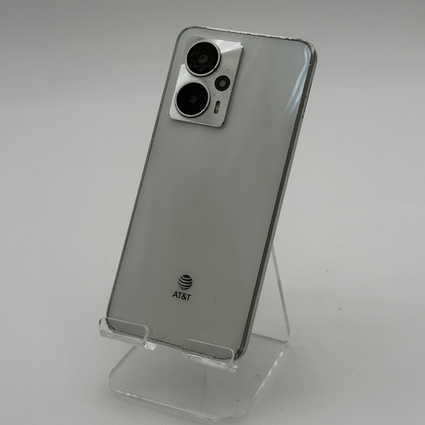 AT&T Motivate Pro 5G 128GB Unlocked Silver Used READ