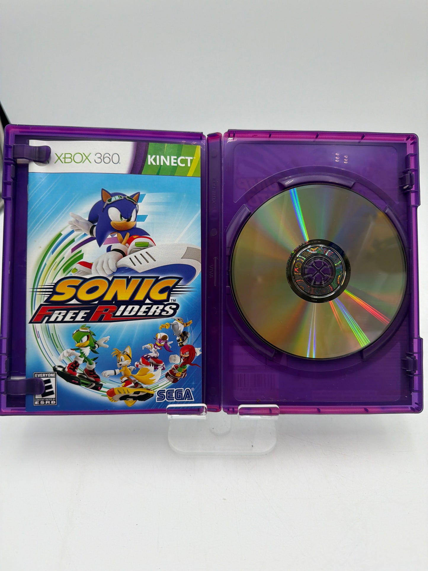 Xbox 360 Sonic Free Riders Video Game with Box
