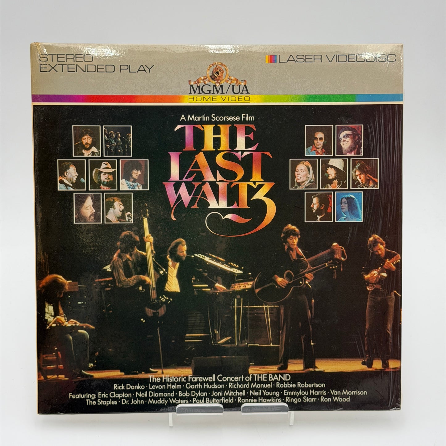 The Band The Last Waltz Laserdisc Silver Used