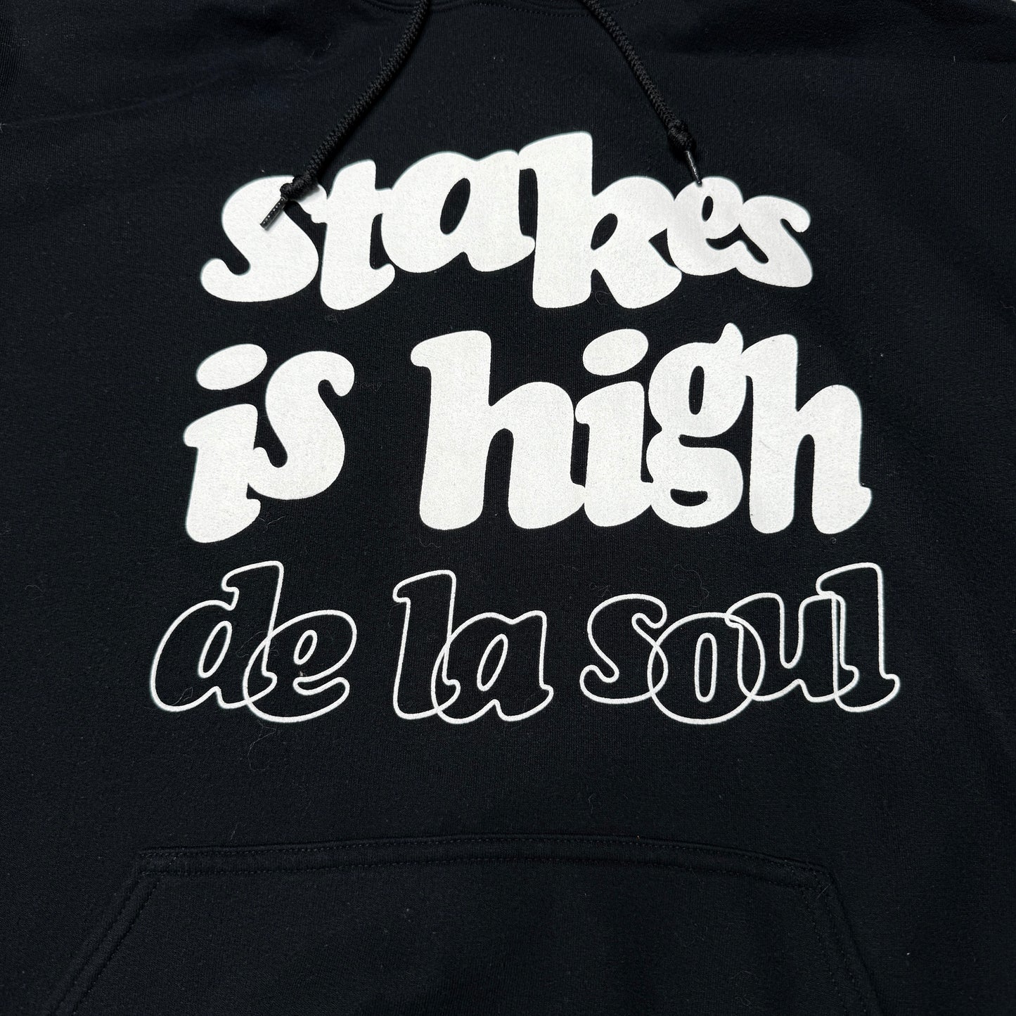 De La Soul Stake is High Promo Hoodie sz XL Black
