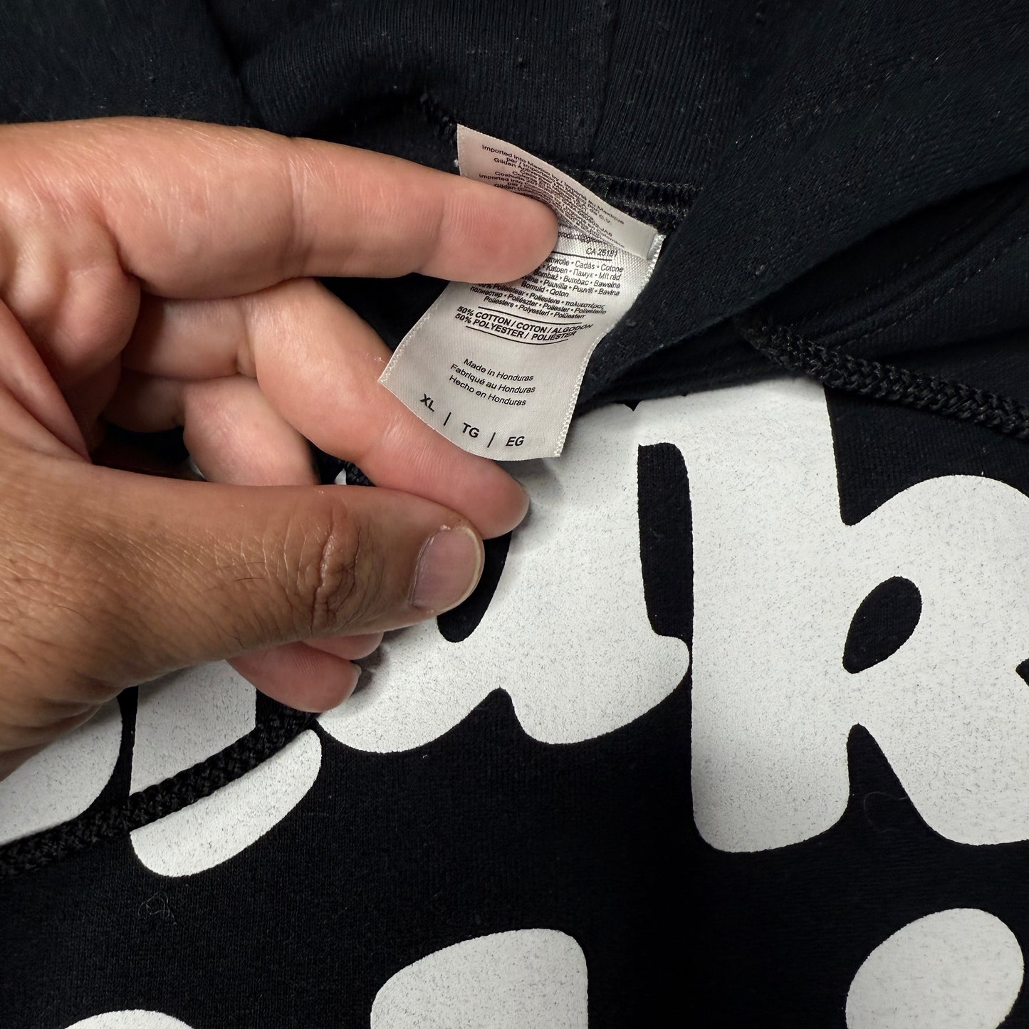 De La Soul Stake is High Promo Hoodie sz XL Black