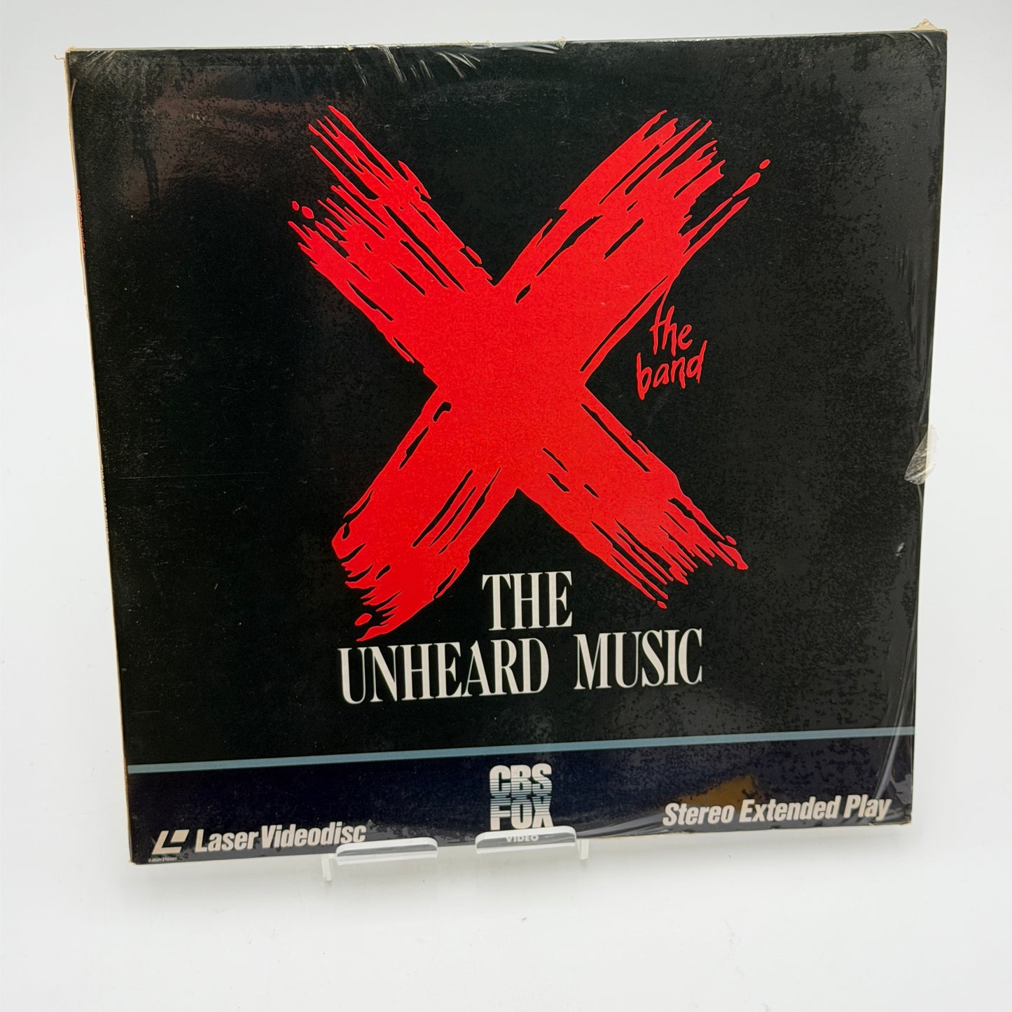 X: The Band - Unheard Music Laserdisc Silver Used